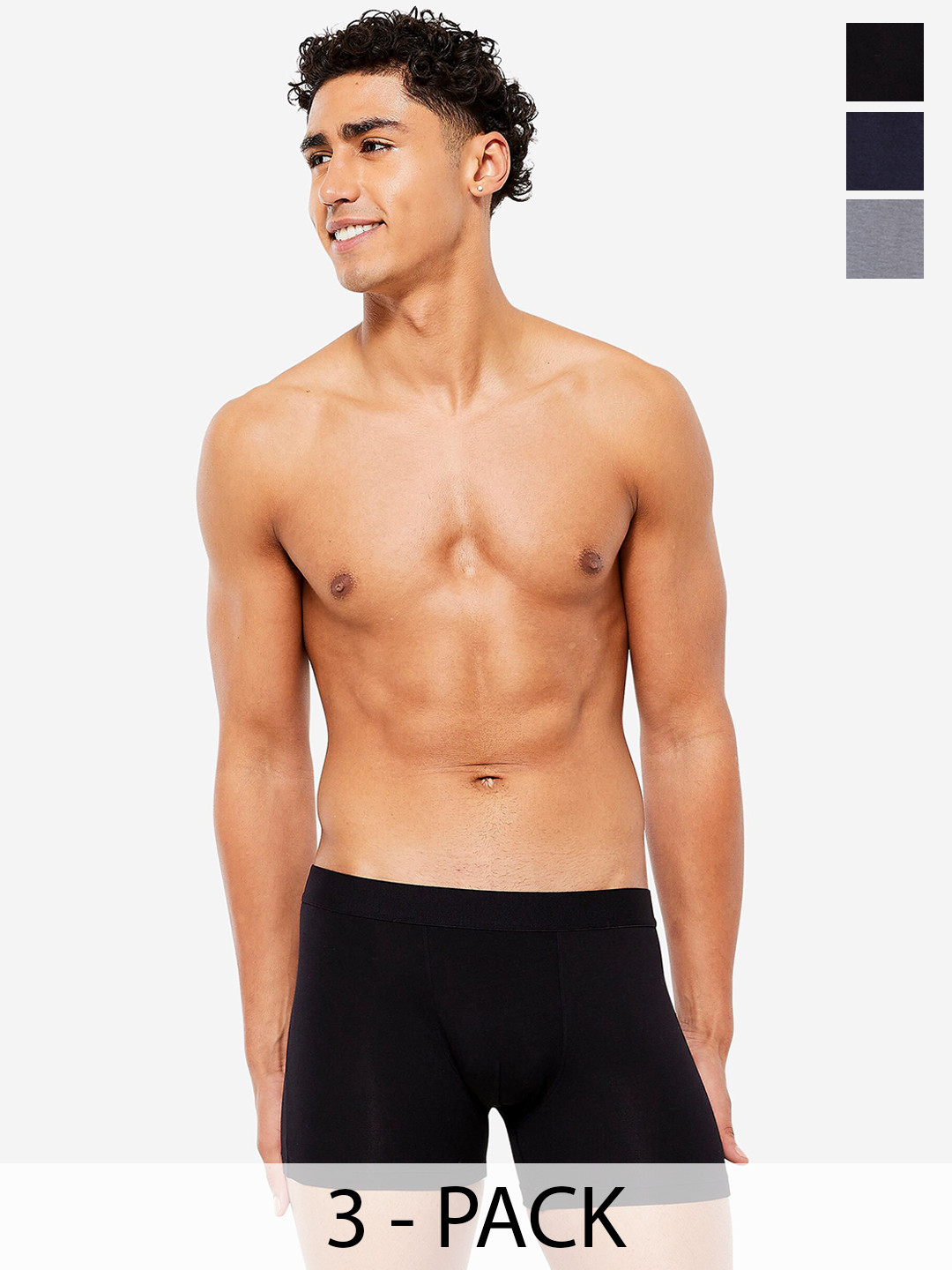 Decathlon DOMYOS Pack Of 2 Outer Elastic Boxers 8853921