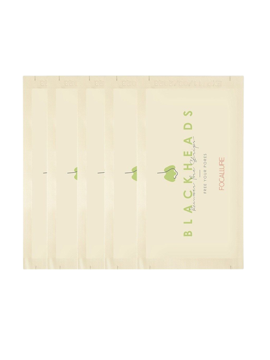 FOCALLURE Set Of 5 Blackhead Remover Pore Strips
