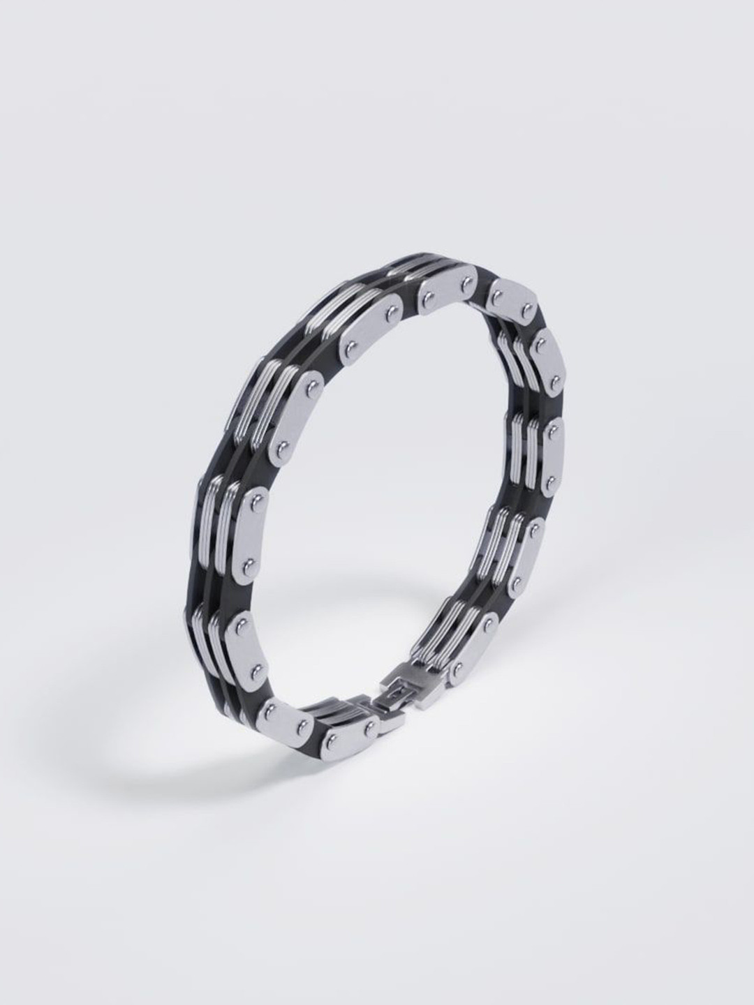 SAM & MARSHALL The Frontier Unisex Stainless Steel Wraparound Bracelet