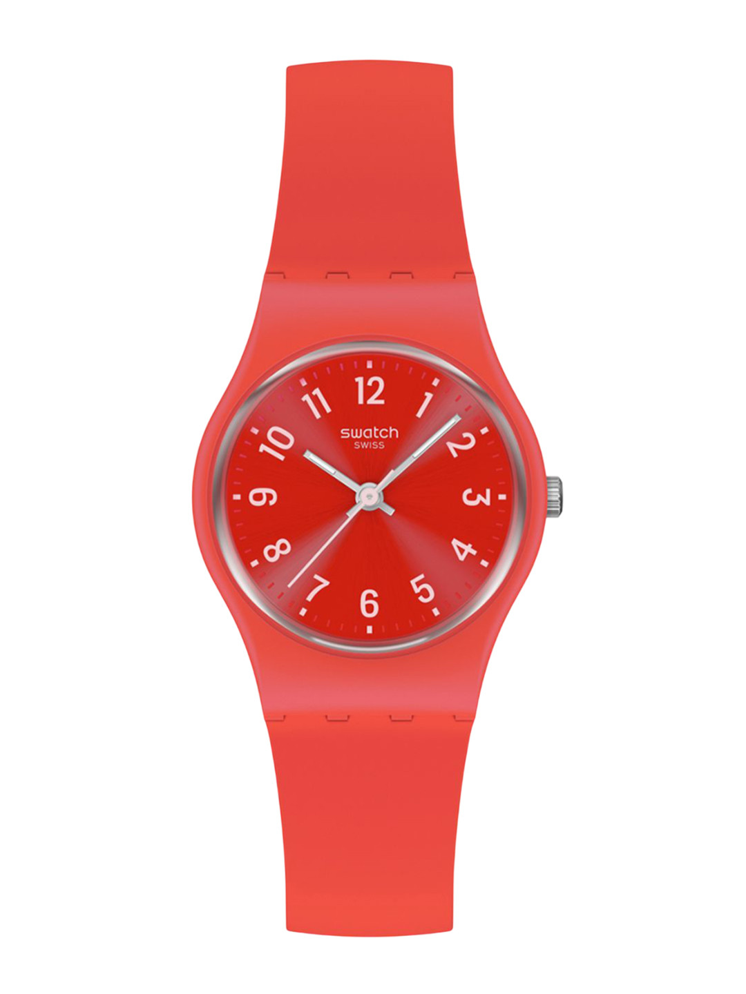 Swatch Women Swatch Essentials Silicon Dial & Straps Analogue Watch LP165_ONESIZE