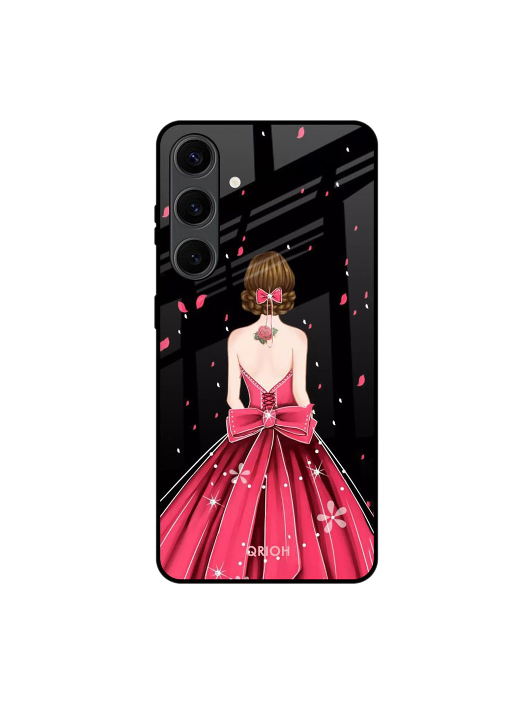 QRIOH Fashion Princess Printed Samsung Galaxy S24 Plus Back Case