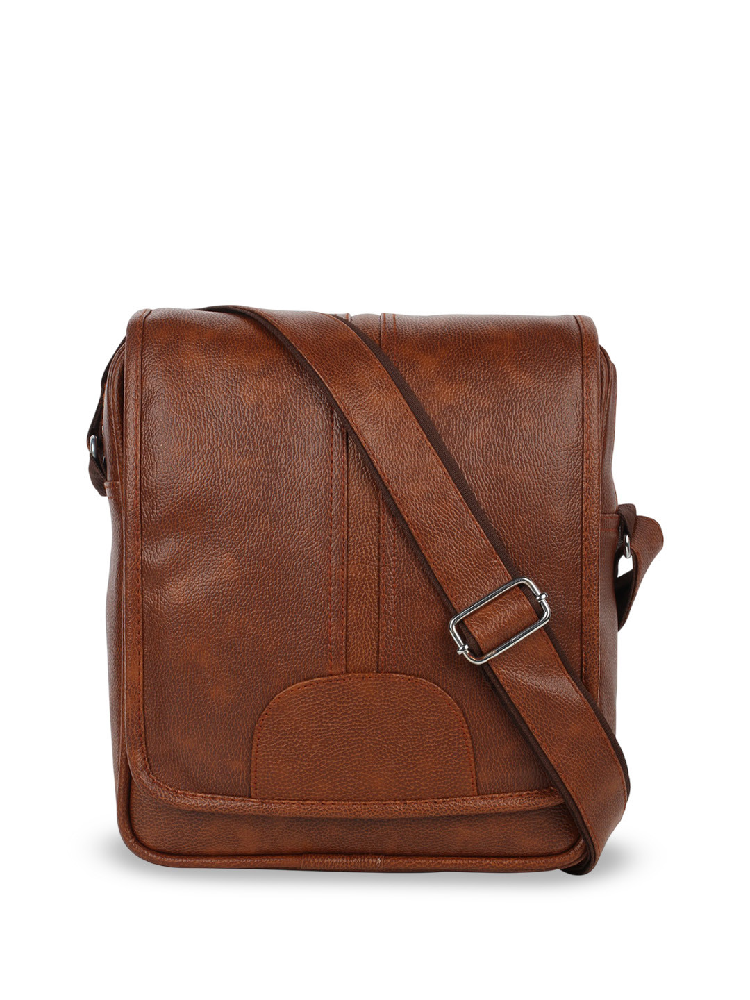 WILDAUK Men Solid Synthetic Leather Messenger Bag