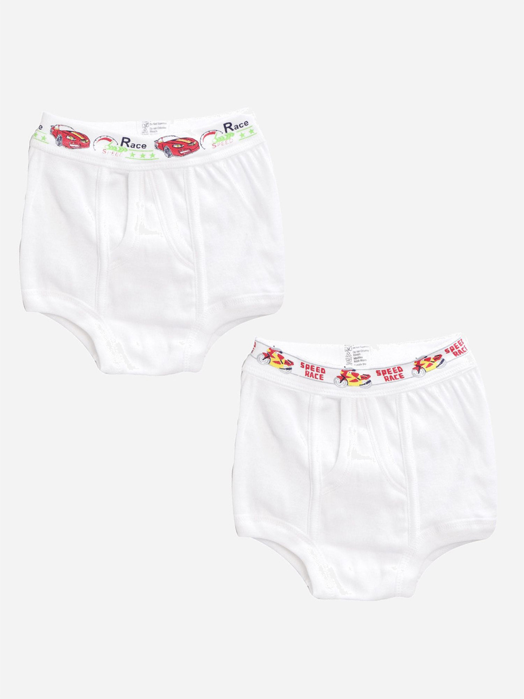 Bodycare Kids Pack Of 2 Bodycare Boys White Trunk KIA303-PK004_P2
