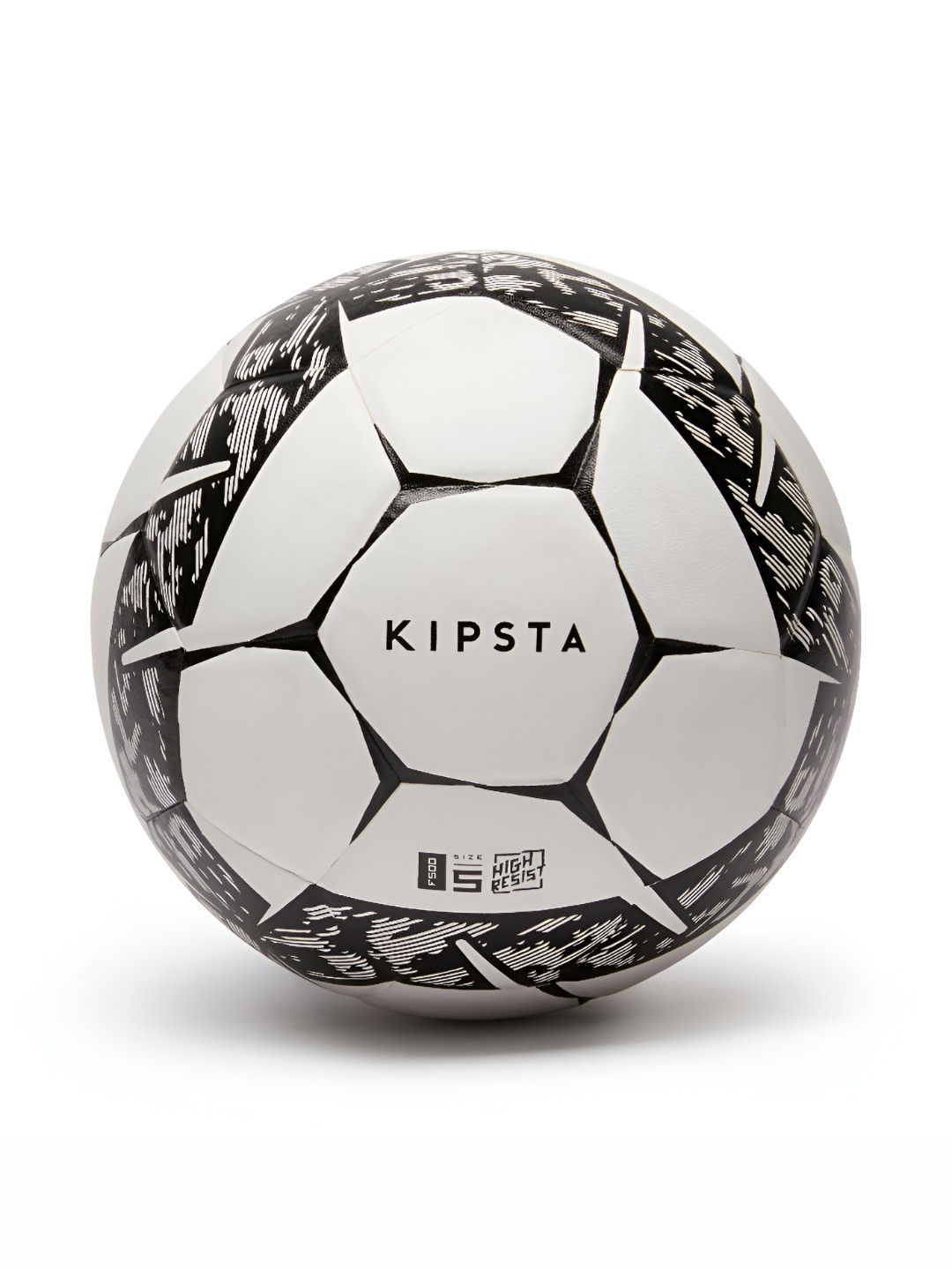 Decathlon KIPSTA White Hard Ground Football Size 5