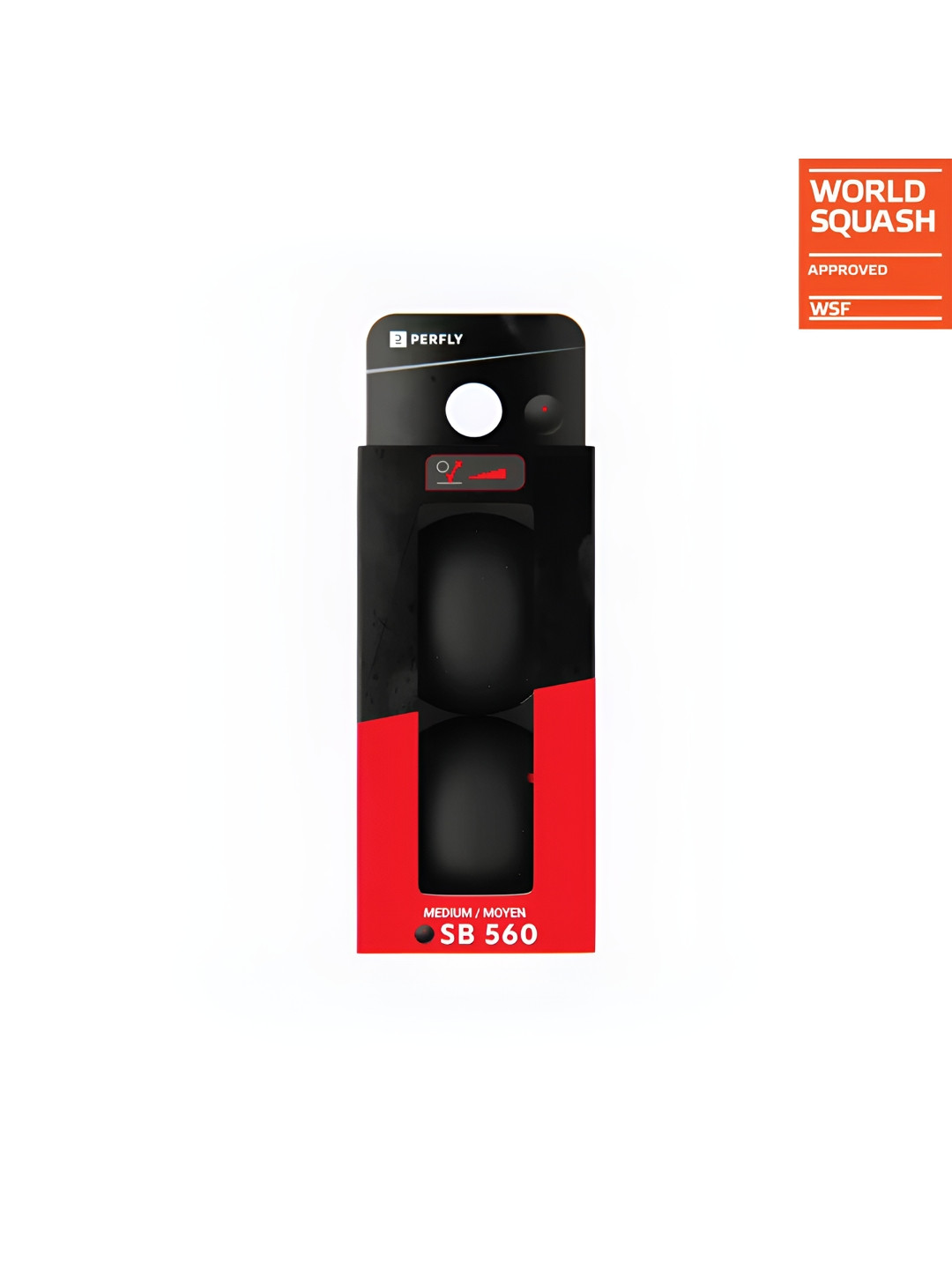 Decathlon Perfly Set Of 2 Dot Squash Ball