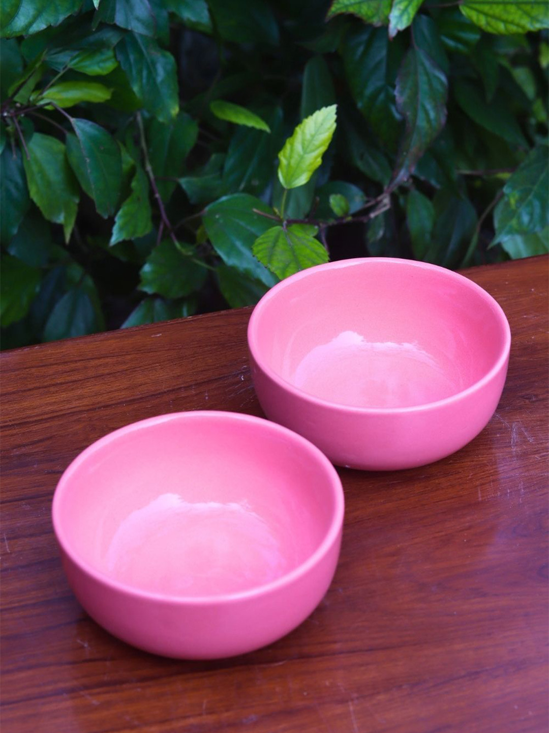 WEAVING HOMES Pink Snack Bowl