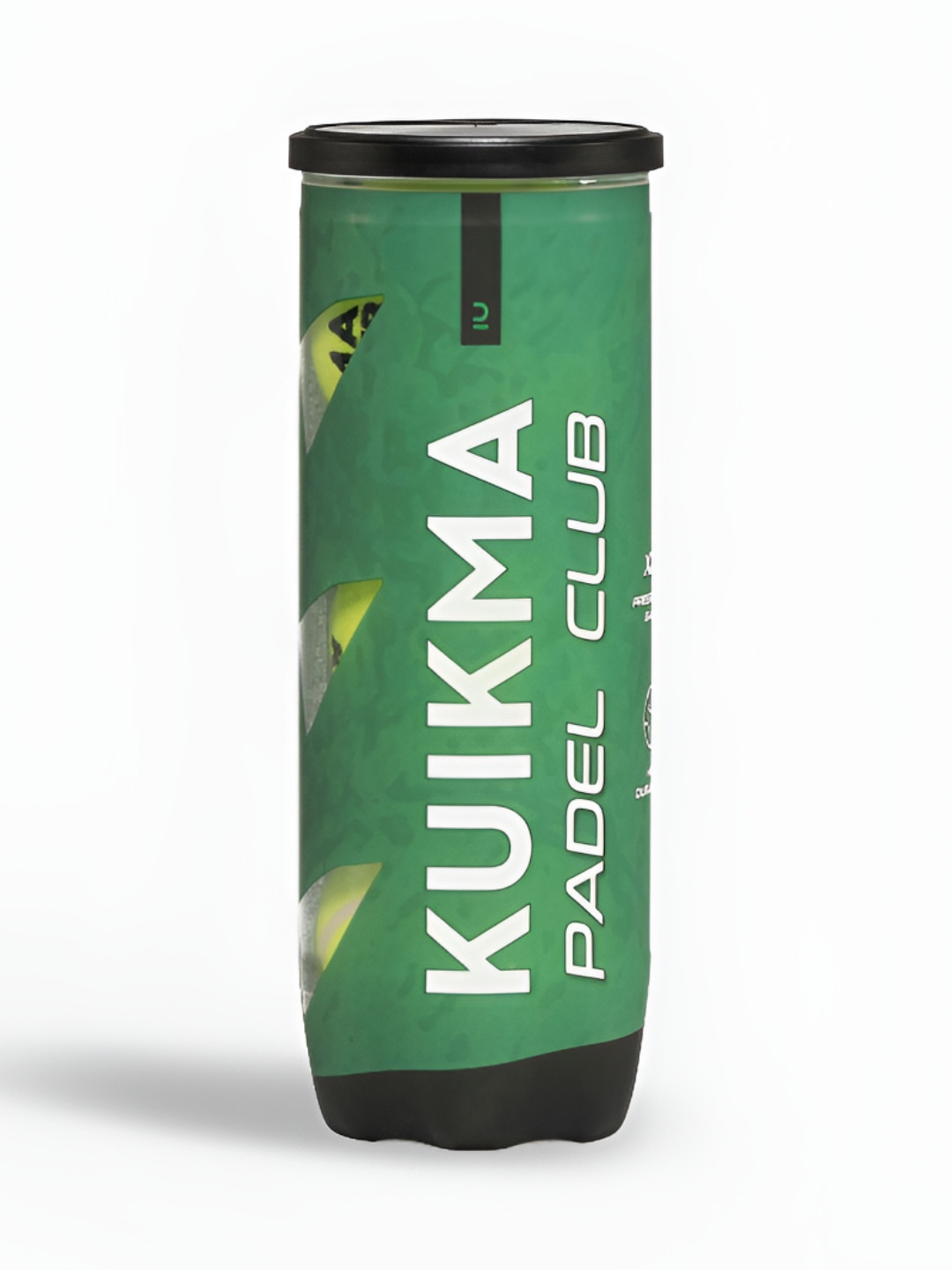 Decathlon KUIKAMA - Set Of 3 Round Shaped Pressurised Padel Balls