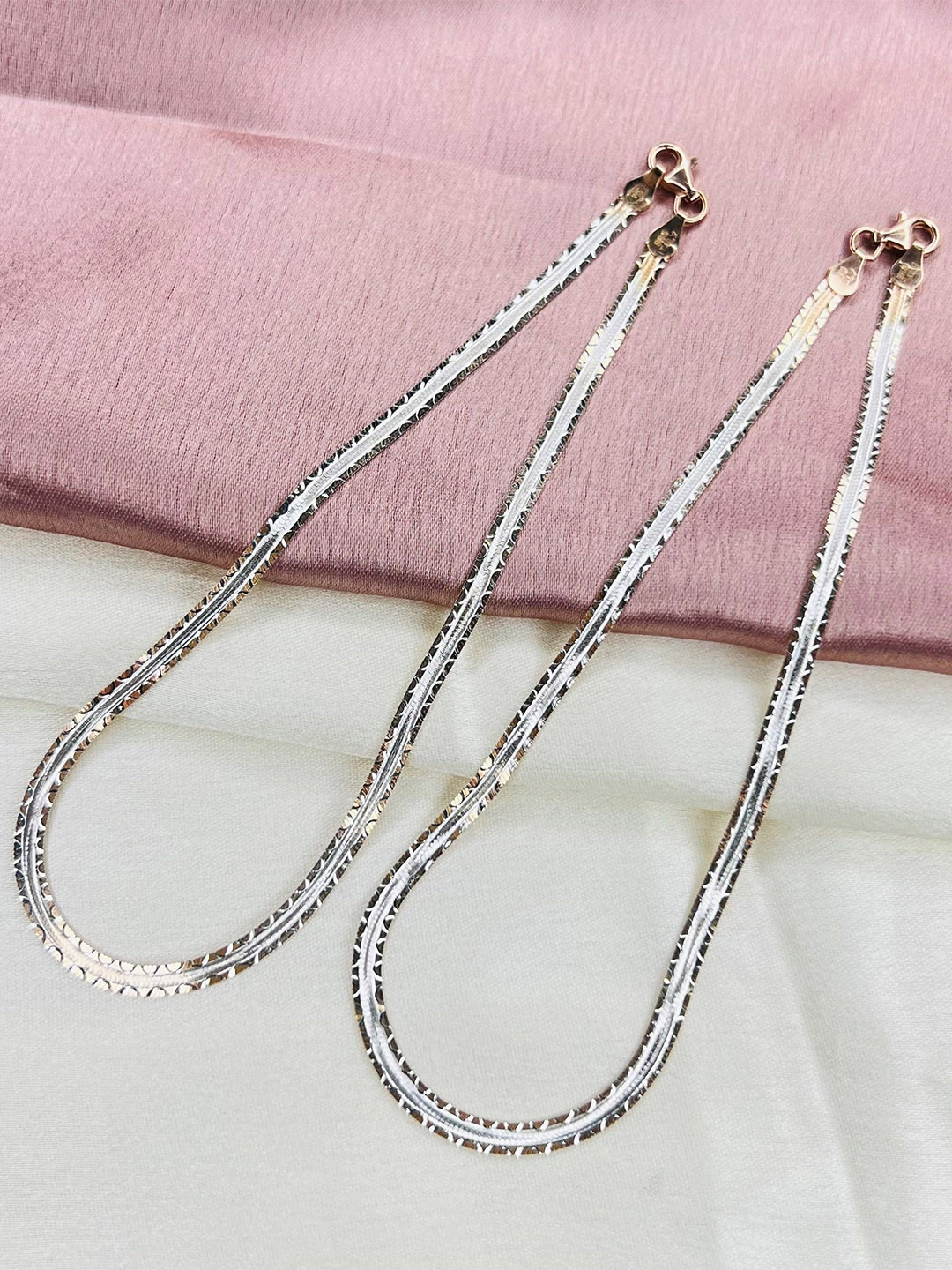 Arte Jewels Stainless Steel Anklets