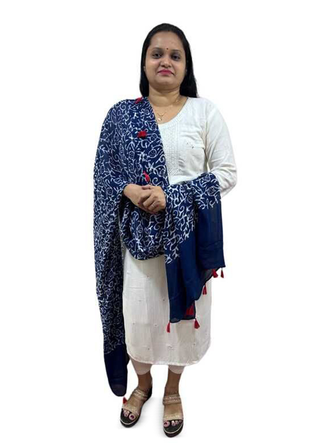 BOMBAY BUTA Paisley Printed Georgette Dupatta
