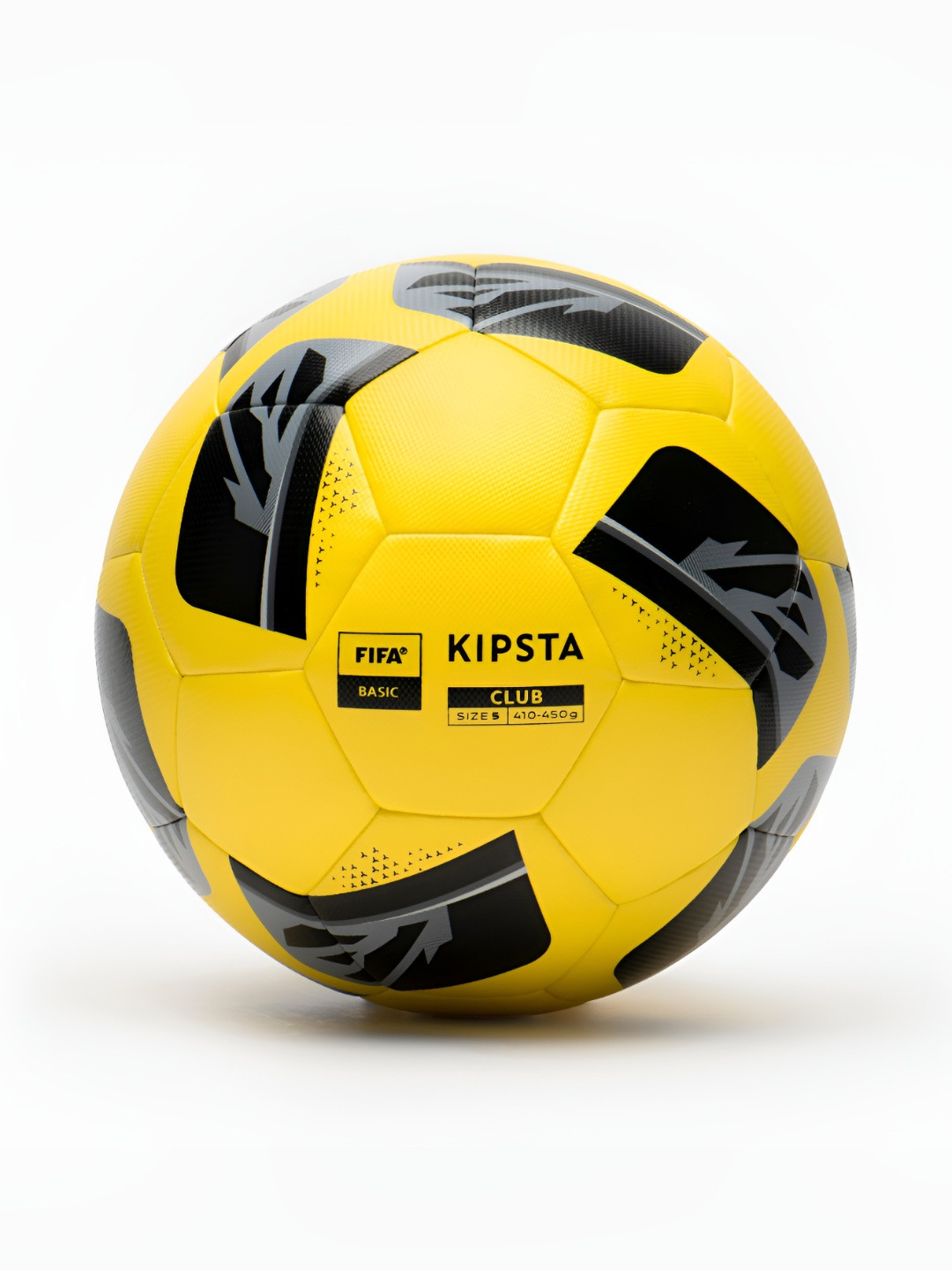 Decathlon KIPSTA - Yellow FIFA Basic Club Hybrid Football Size 5