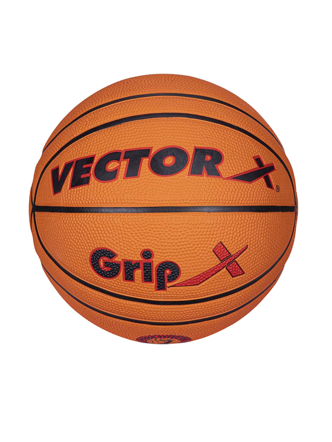 VECTOR X GripX Printed High Density Basketball BB-GRIPX-14P-5-Orange