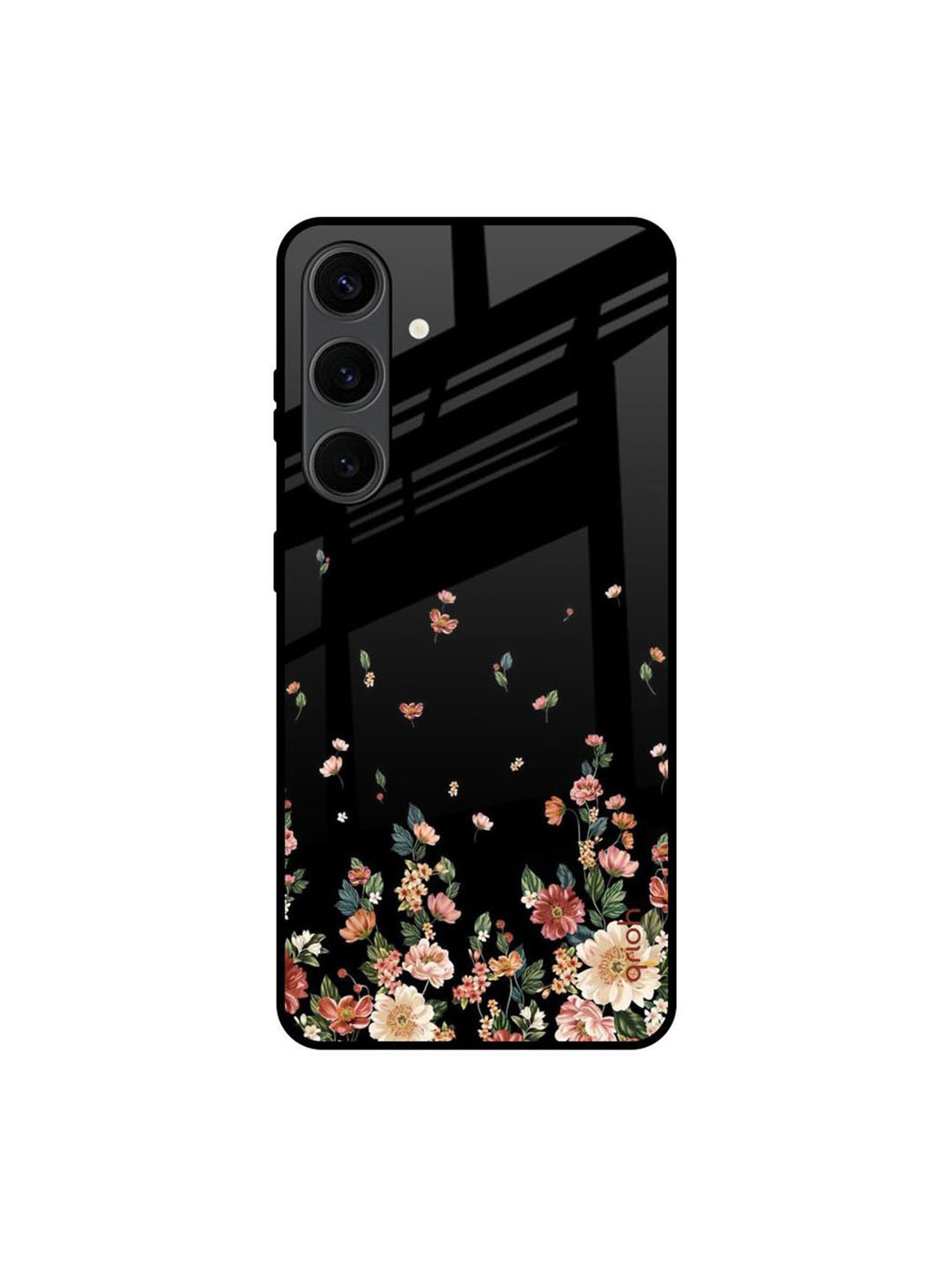 QRIOH Floating Floral Print Printed Samsung Galaxy S24 Plus Back Case