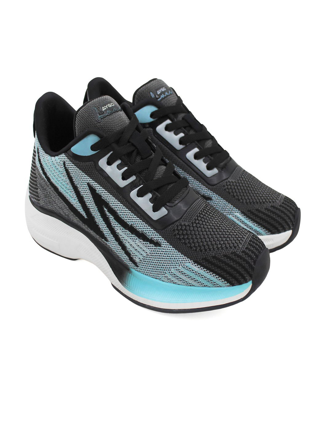 AYGO Men Textile Running Non-Marking Shoes