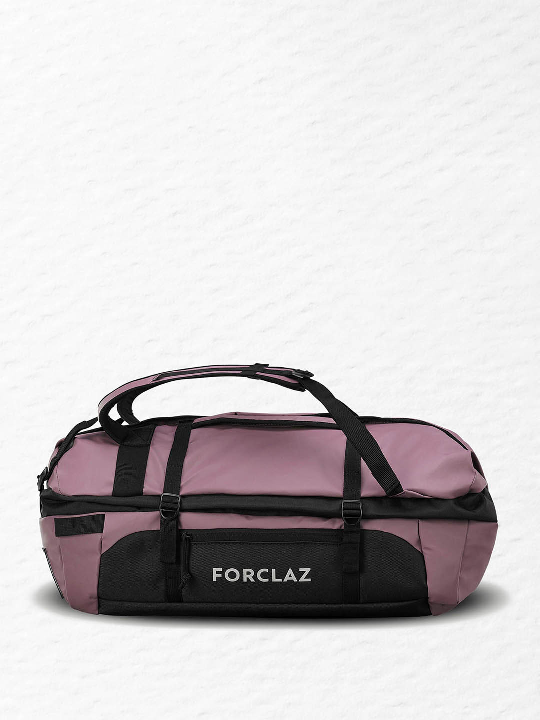 Decathlon FORCLAZ - Unisex Green Expandable 30-40L Duffle Bag