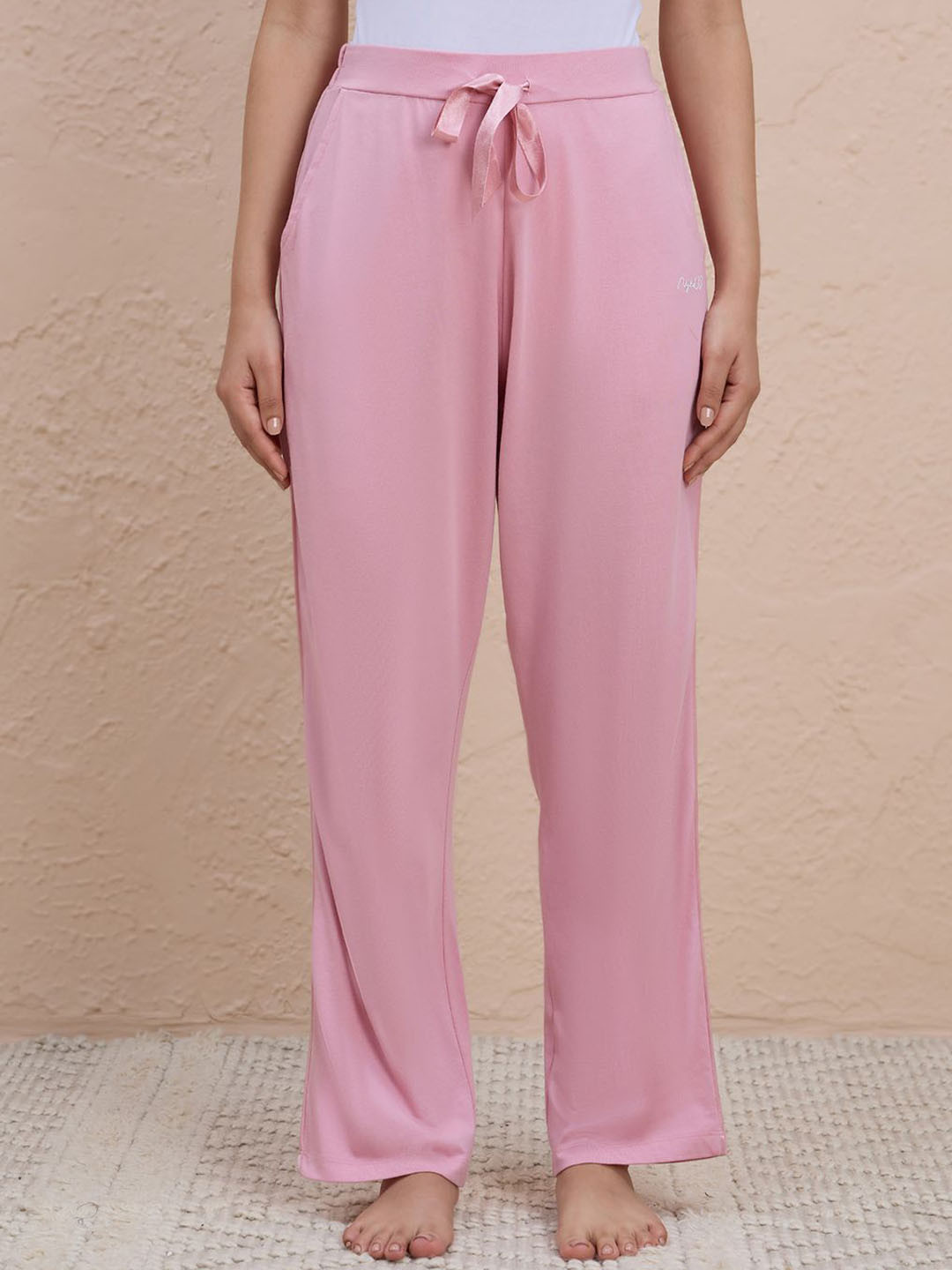 Nykd Buttery Soft Straight Lounge Pants With Elasticated Waist & Pockets