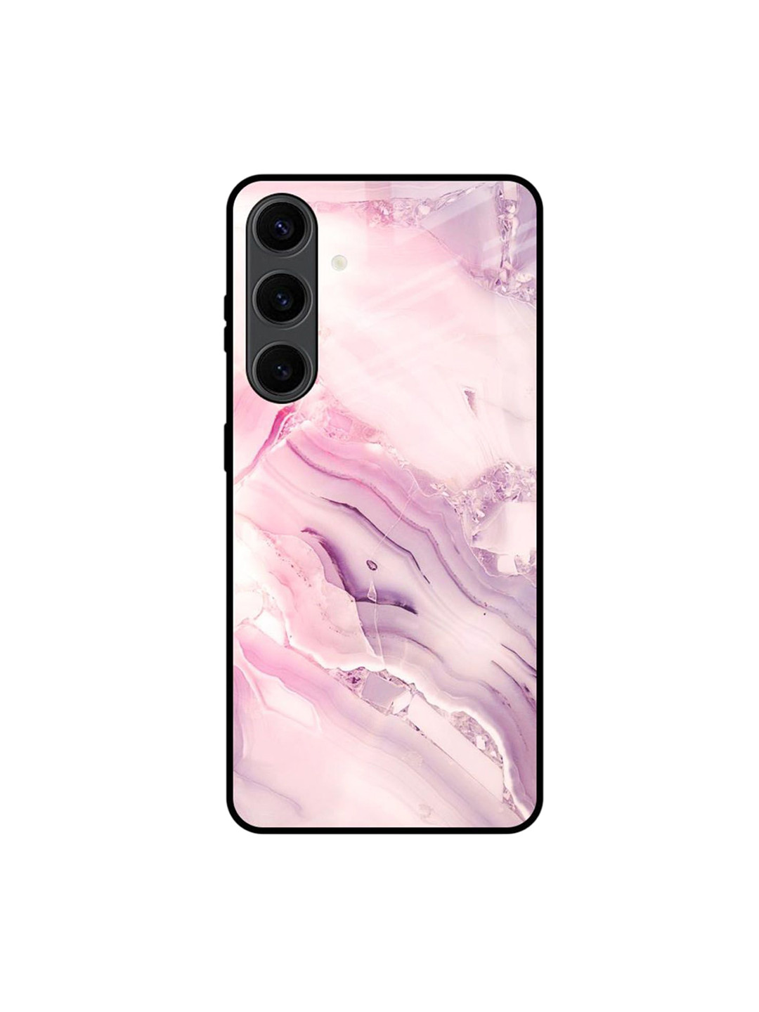 QRIOH Diamond Pink Gradient Printed Samsung Galaxy S24 Plus Back Case
