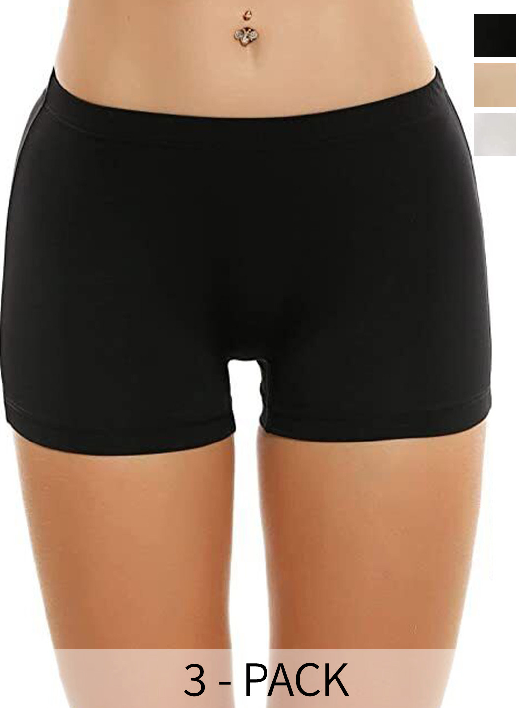 Diving Deep Pack of 3 Cotton Boy Shorts Briefs