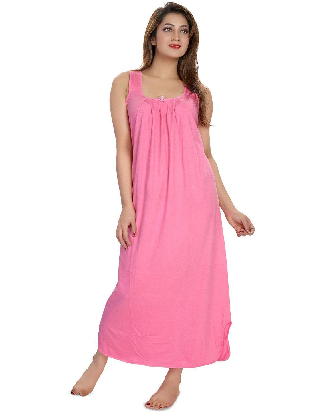 Inner Beats Pure Cotton Maxi Nightdress