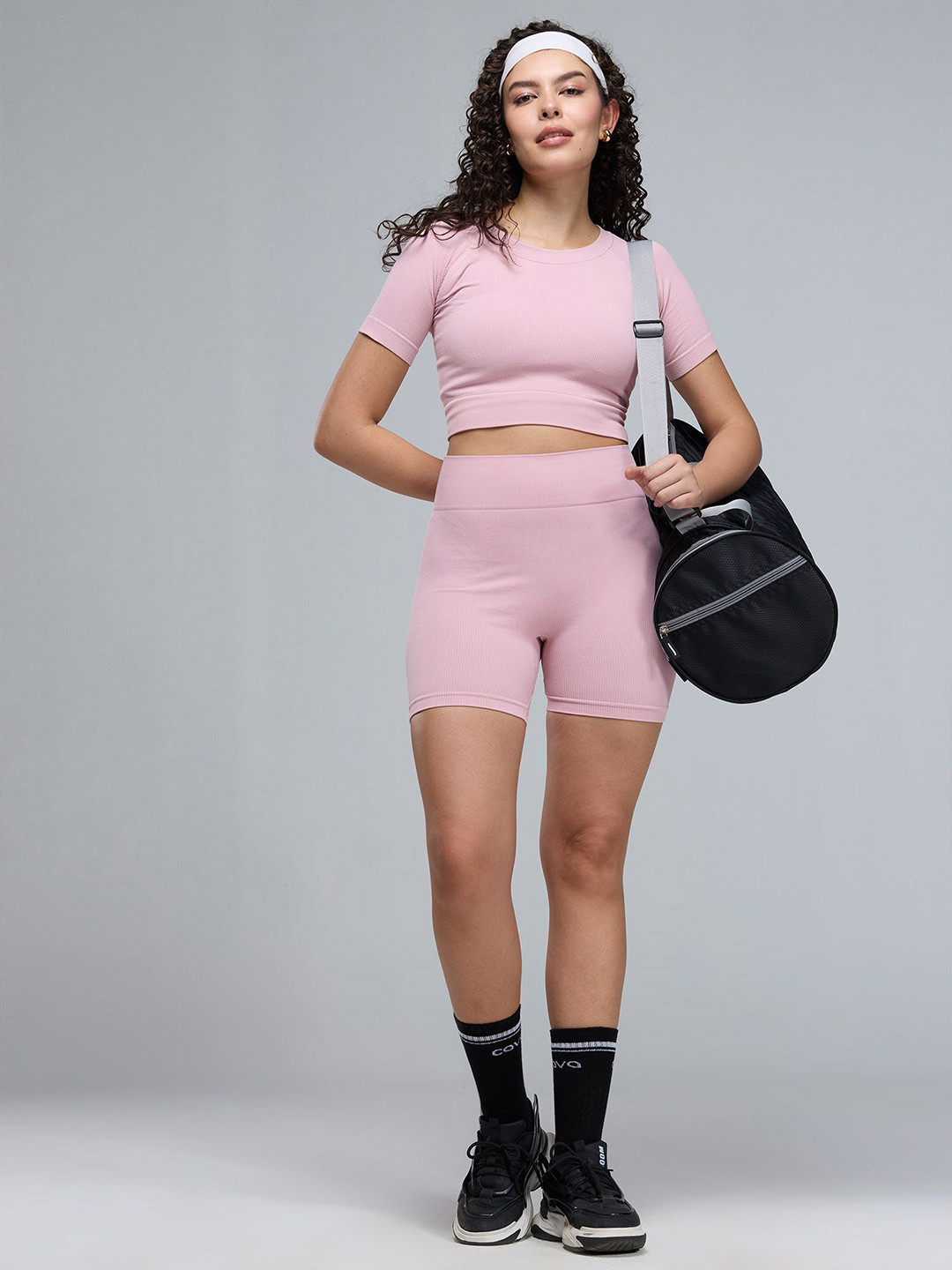 Cava Pink Pulse Biker Shorts
