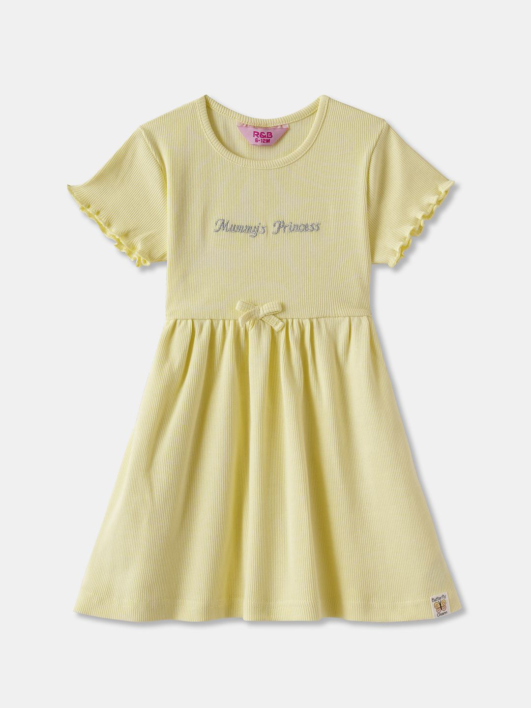R&B Girls A-Line Cotton Dress