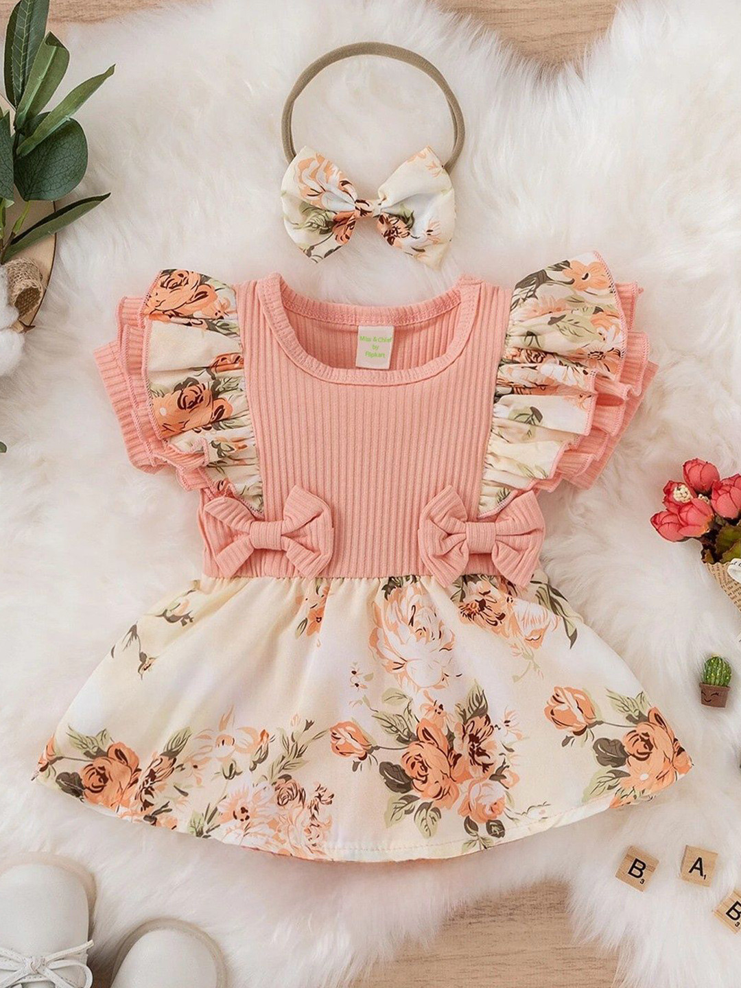 Miss & Chief Embellished A-Line Dress