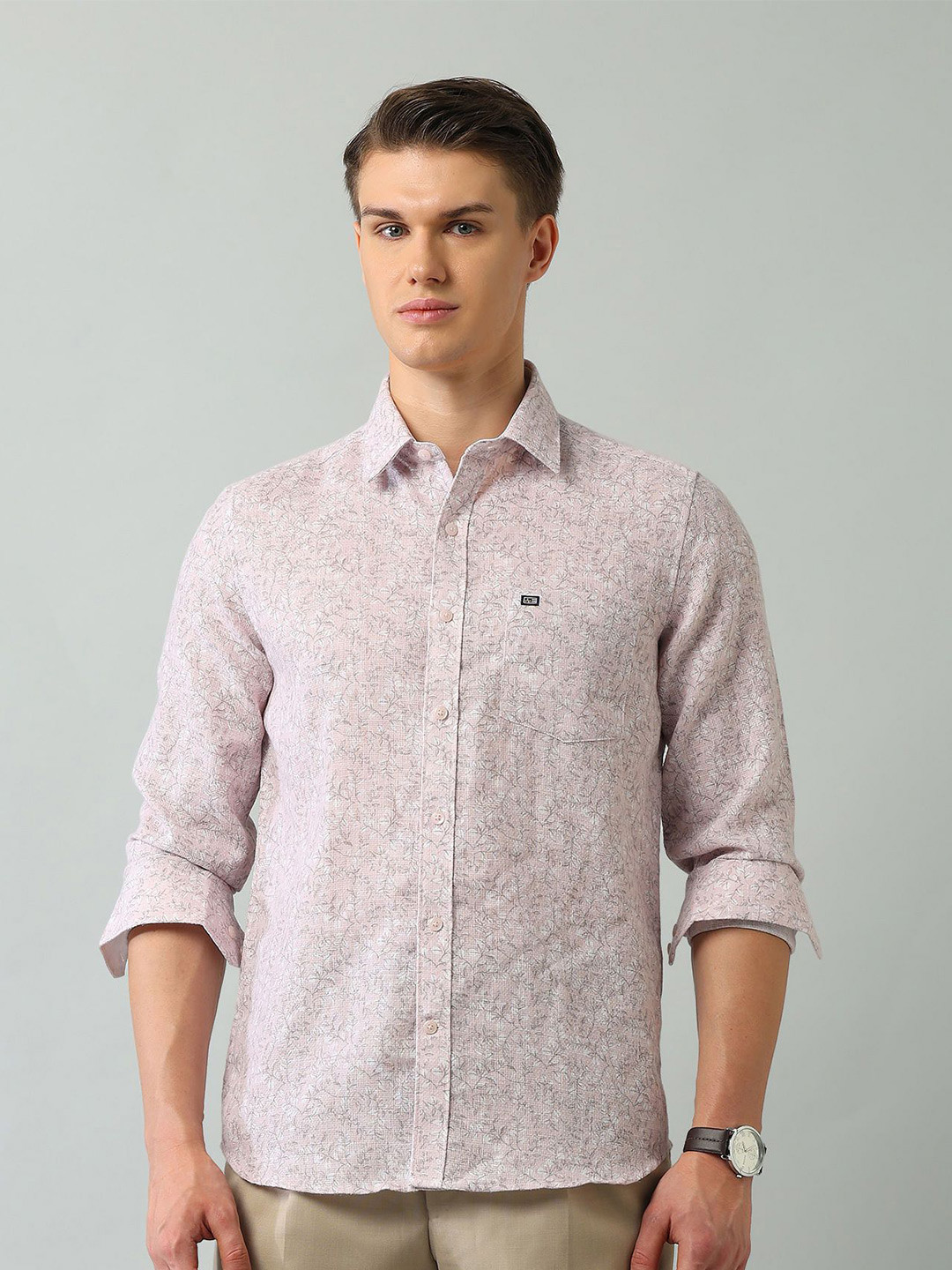 Arrow Sport Men Slim Fit Floral Opaque Printed Casual Shirt
