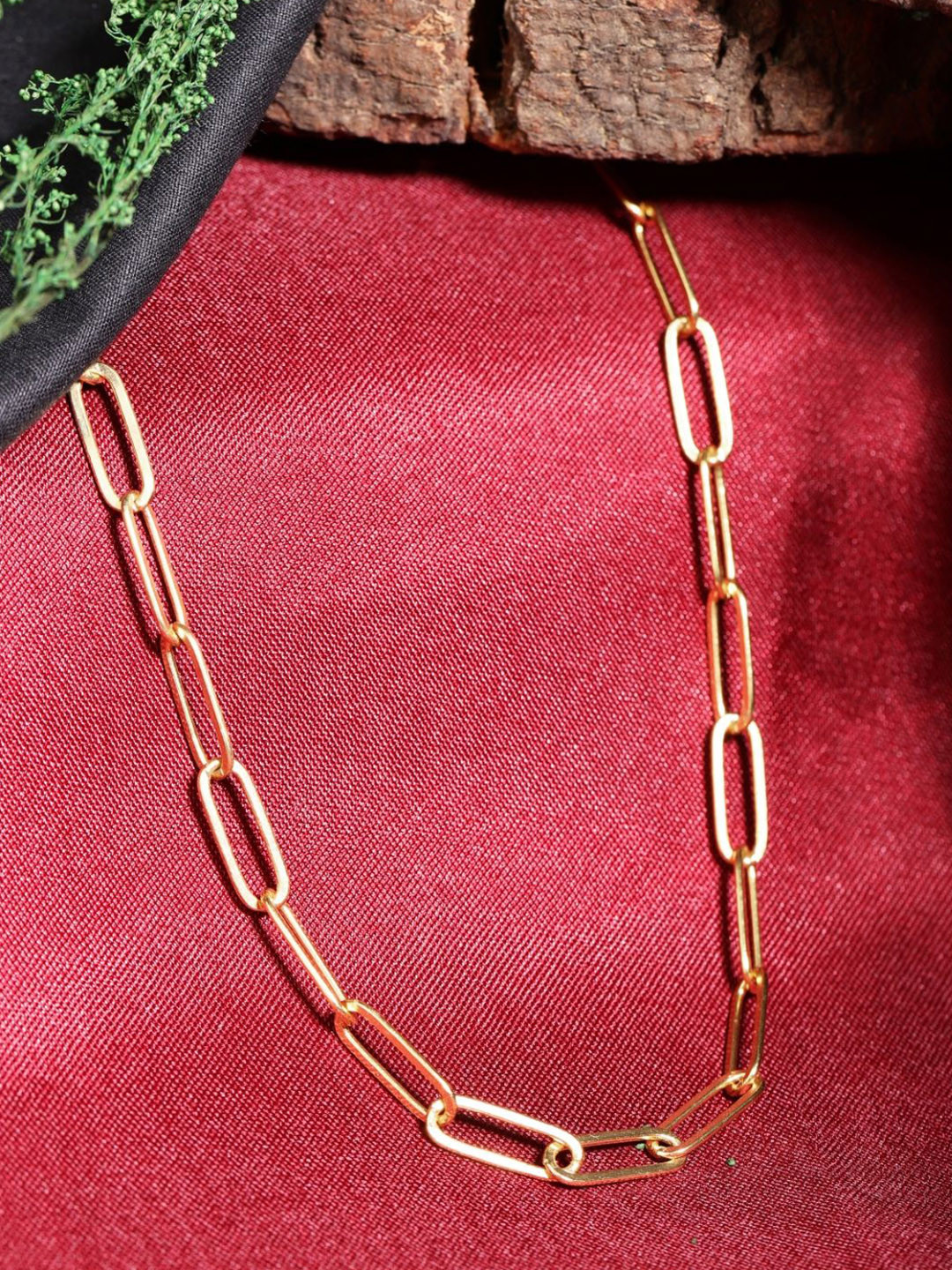 Berserk Gold-Plated Paperclip Chain