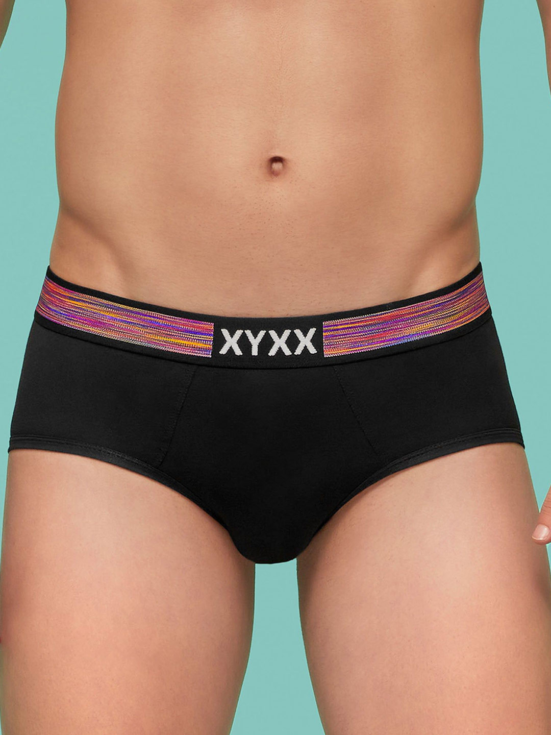XYXX Men Hues Briefs Black Ribbon XYBRF79