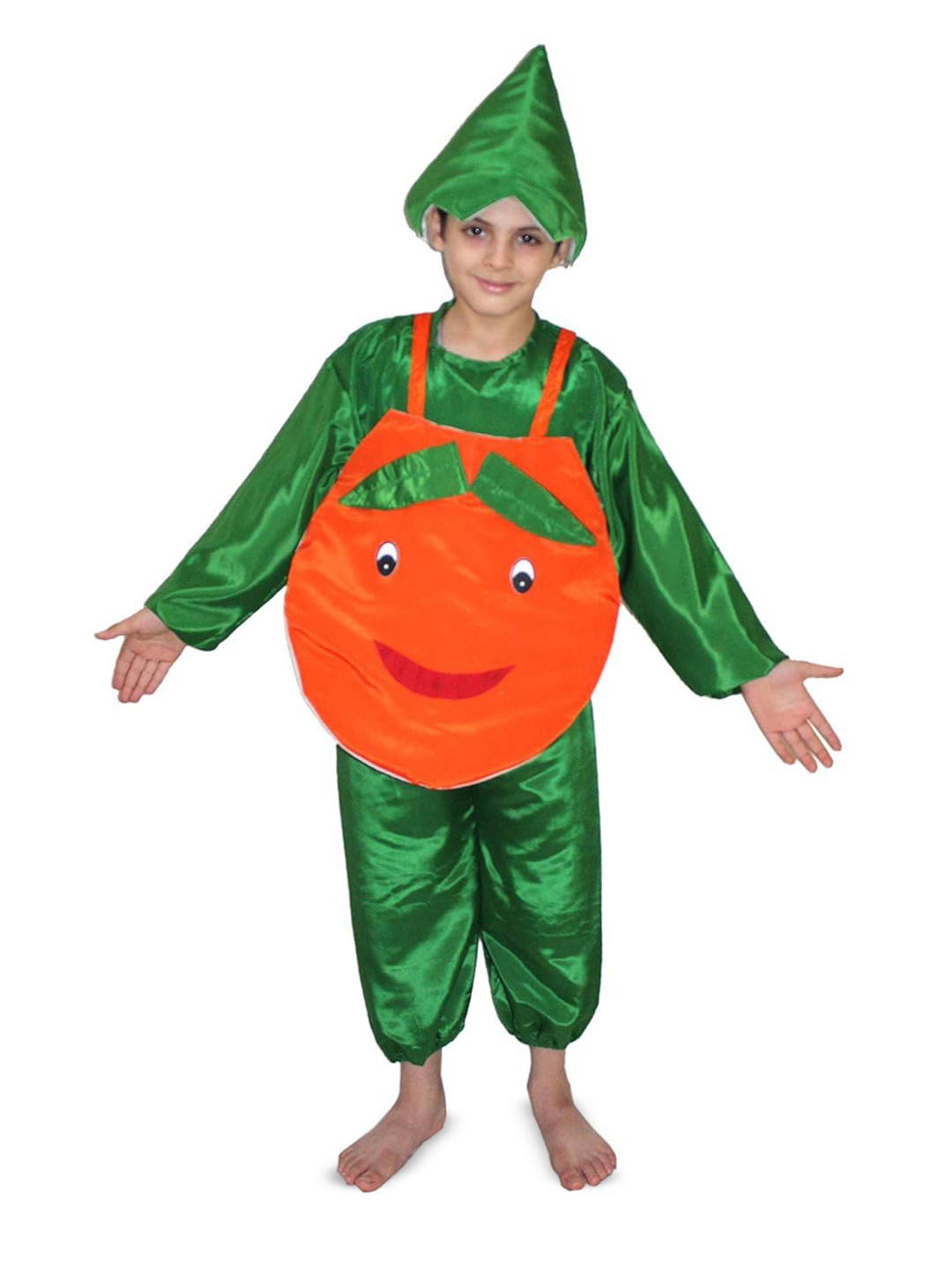 Kaku Fancy dresses Kids Orange Fruits Costume Set