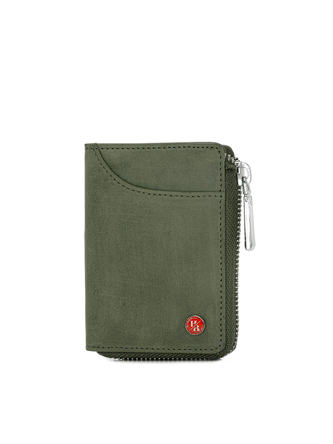 Hornbull Men RFID Protected Genuine Leather Vertical Debit Credit Card Holder