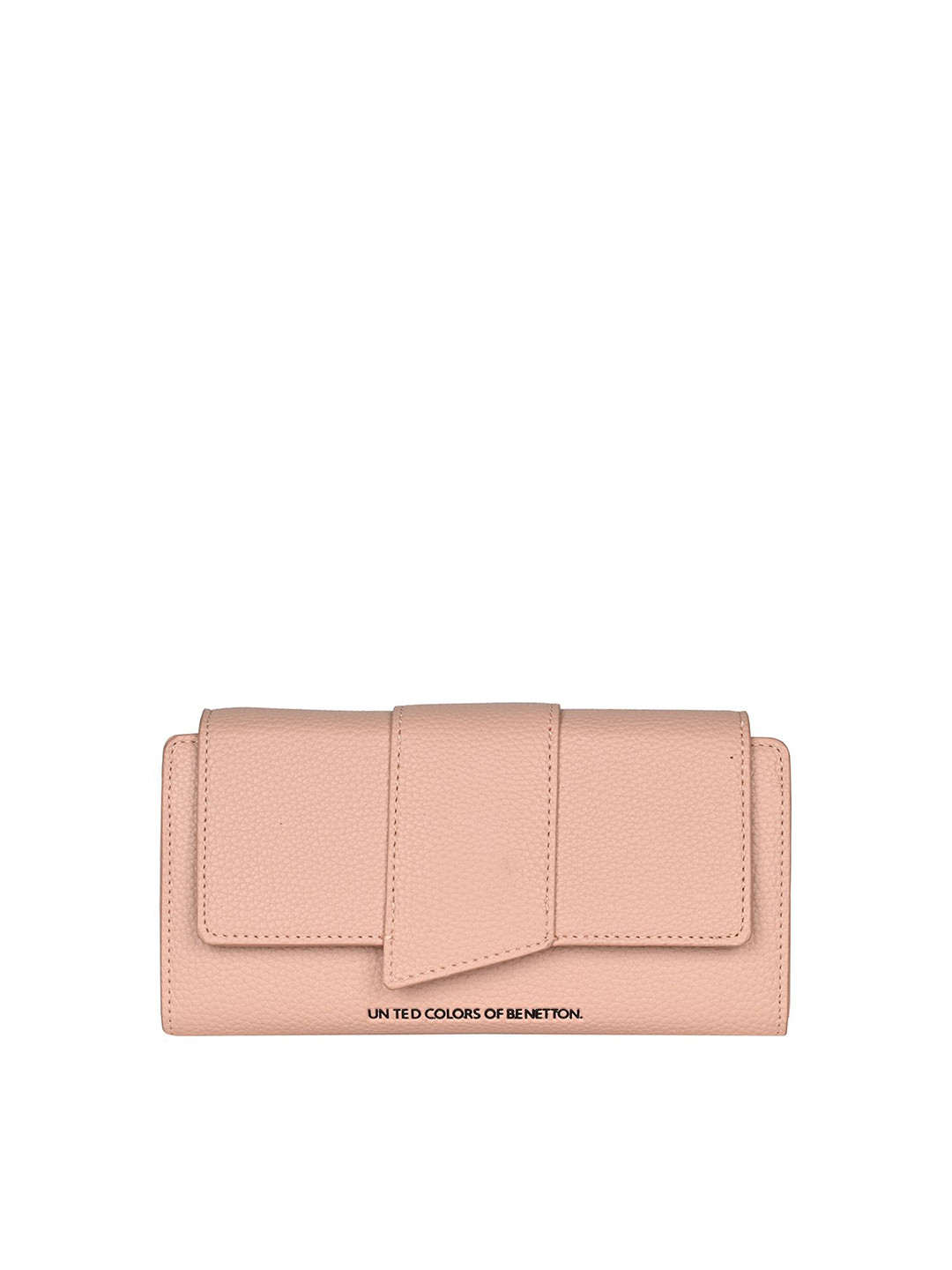 United Colors of Benetton Women Textured Two Fold Wallet