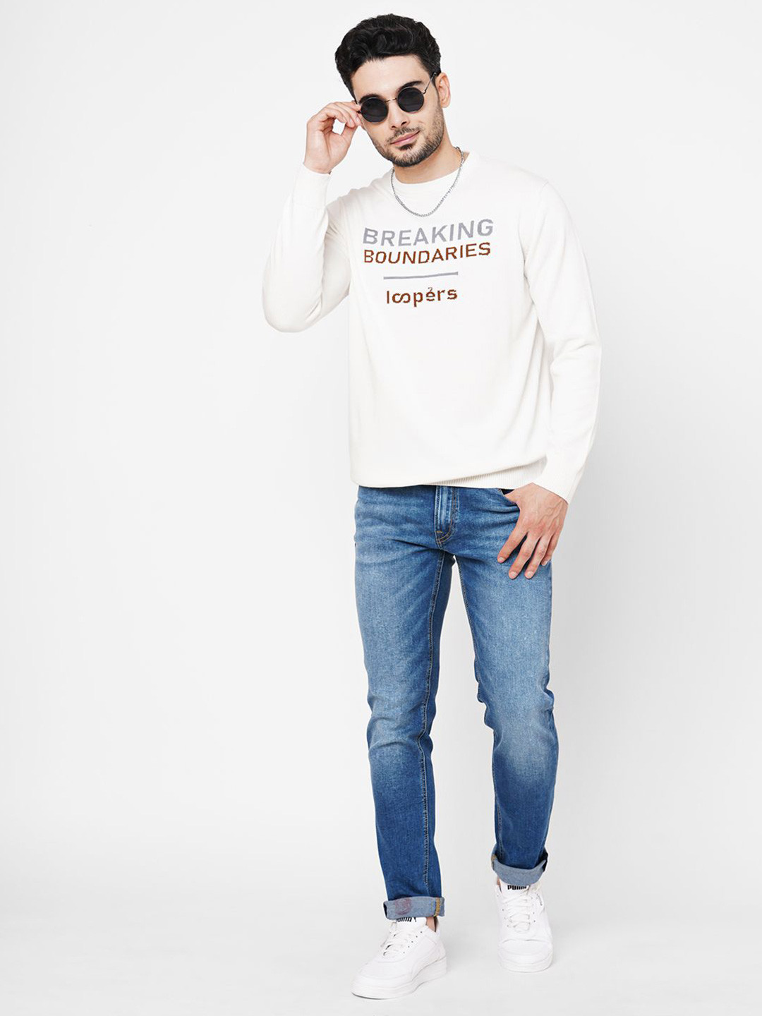 Loopers Men Cotton Sweatshirt