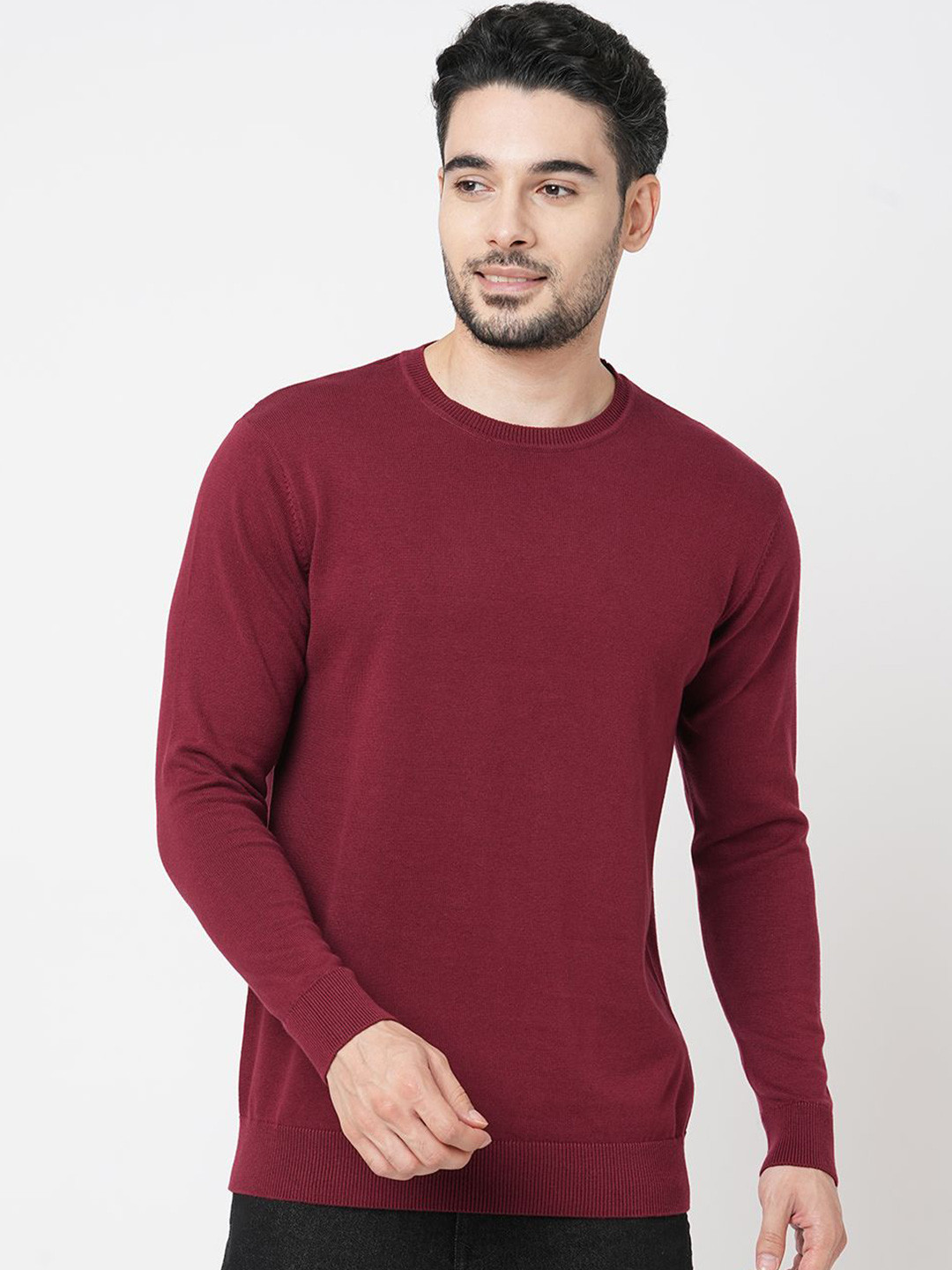 Loopers Men Round Neck Cotton Sweatshirt