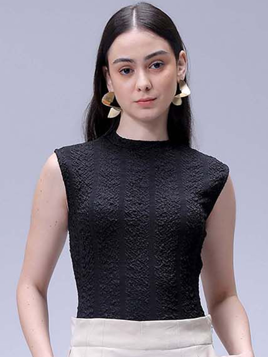 Freehand by The Indian Garage Co Women Self Design Top