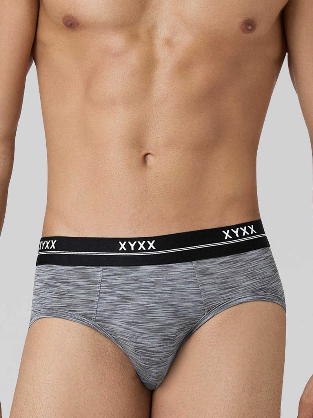XYXX Men Printed Mid-Rise Artisto Basic Briefs XYBRF140