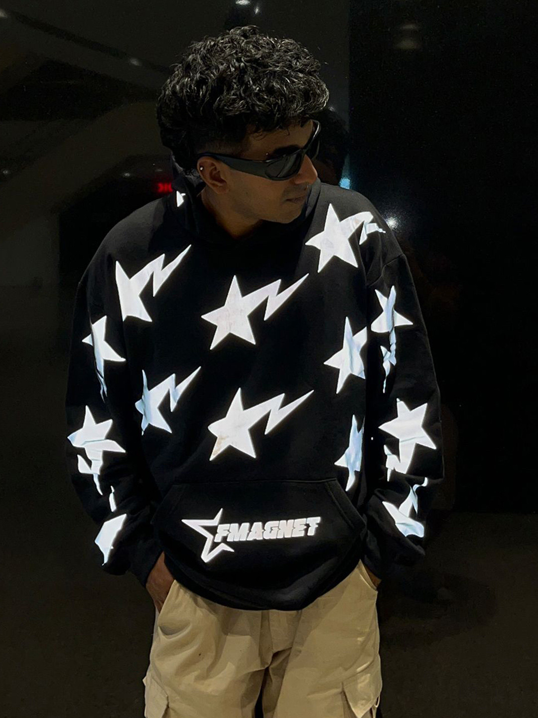 Fmagnet Clothing Y2K Star Hooded Sweatshirt