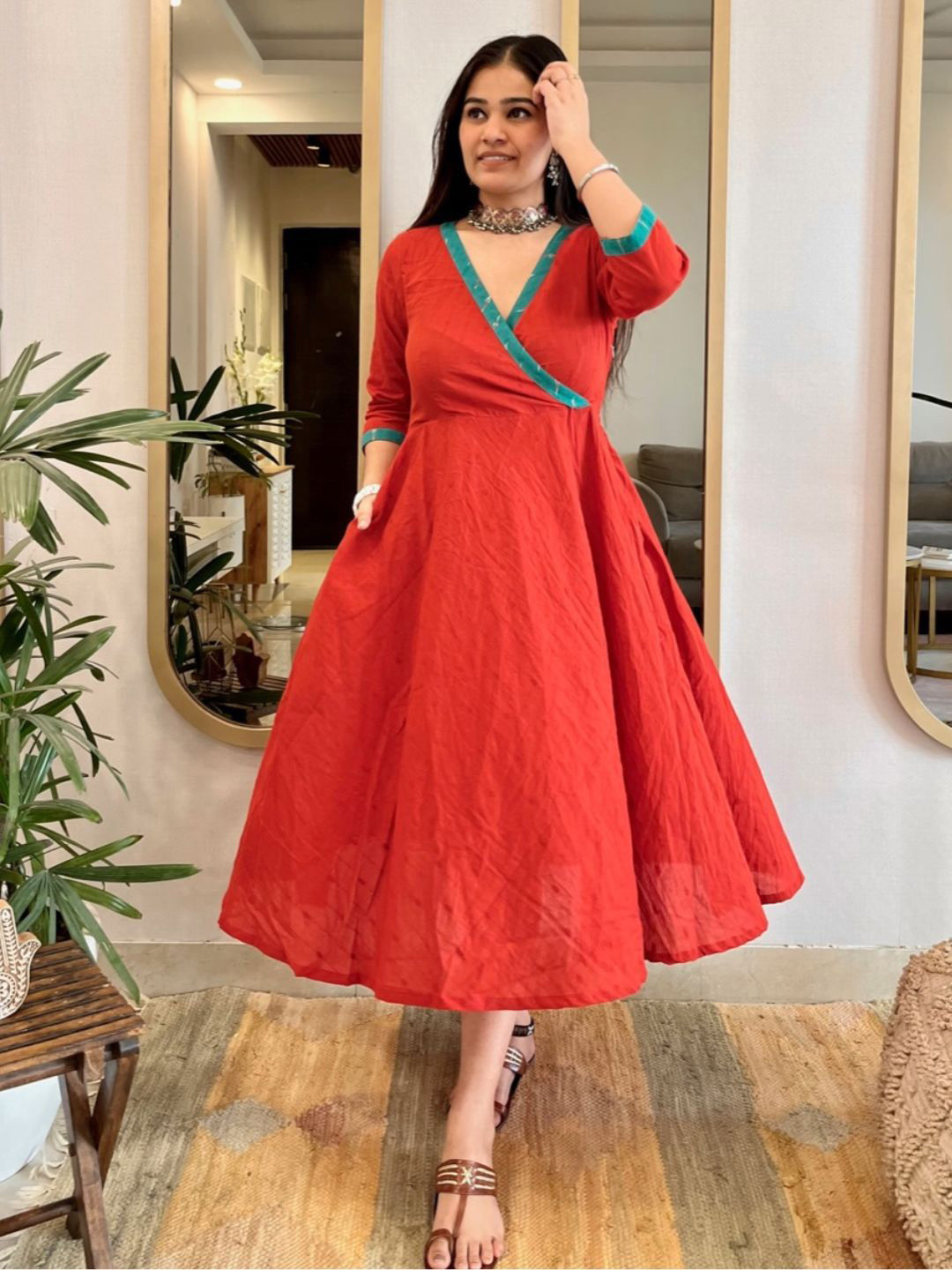 Bohemian Dream Embroidered Voluminose Dress