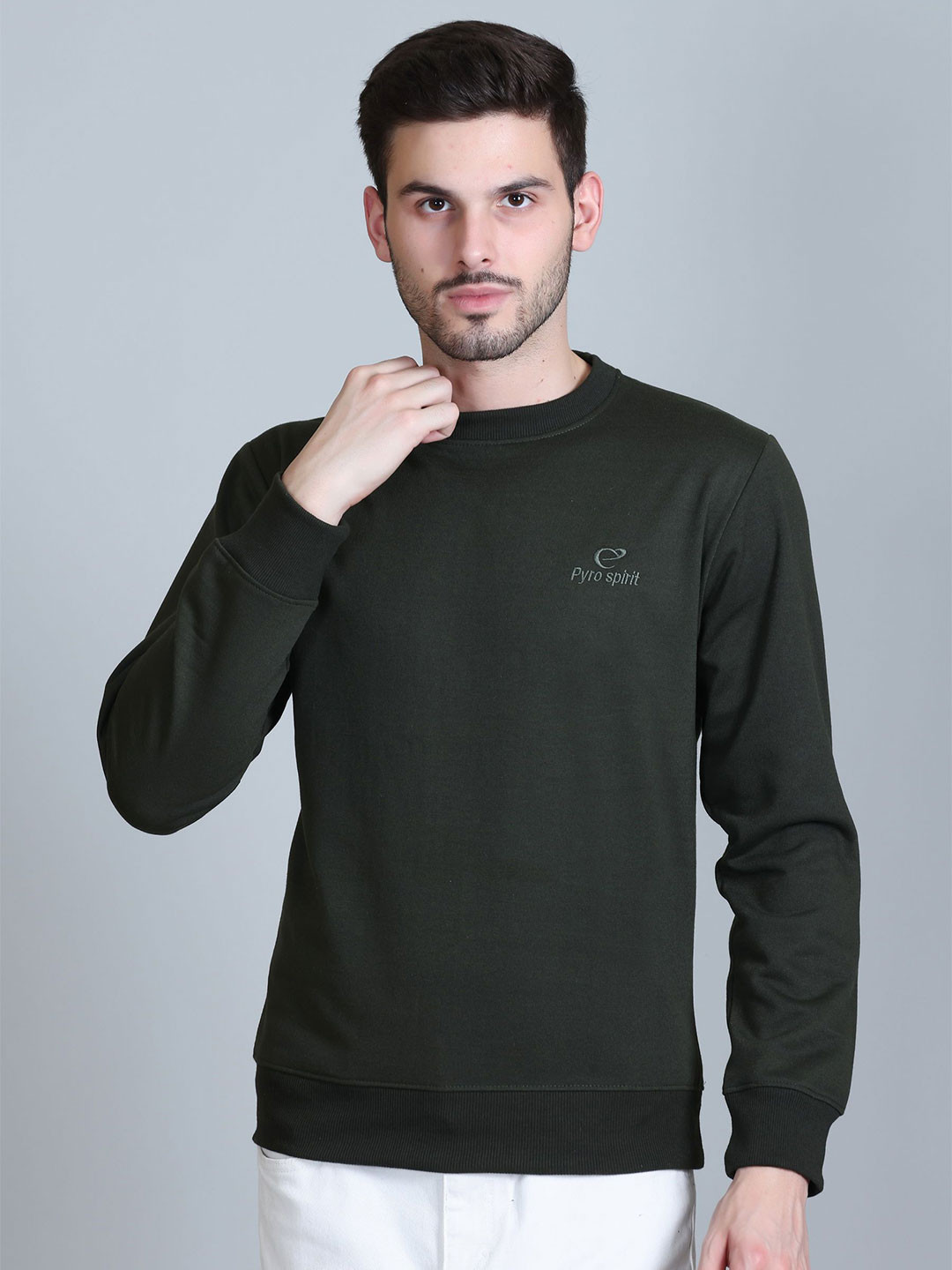 PYRO SPIRIT Men Long Sleeves Sweatshirt