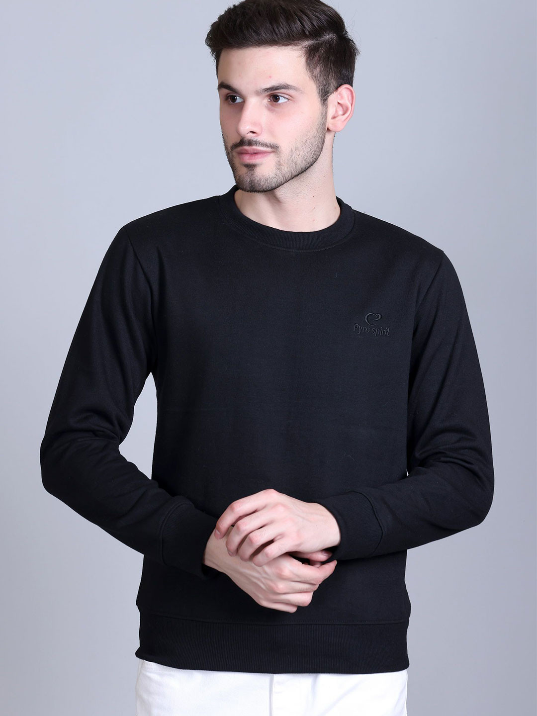 PYRO SPIRIT Men Round Neck Sweatshirt