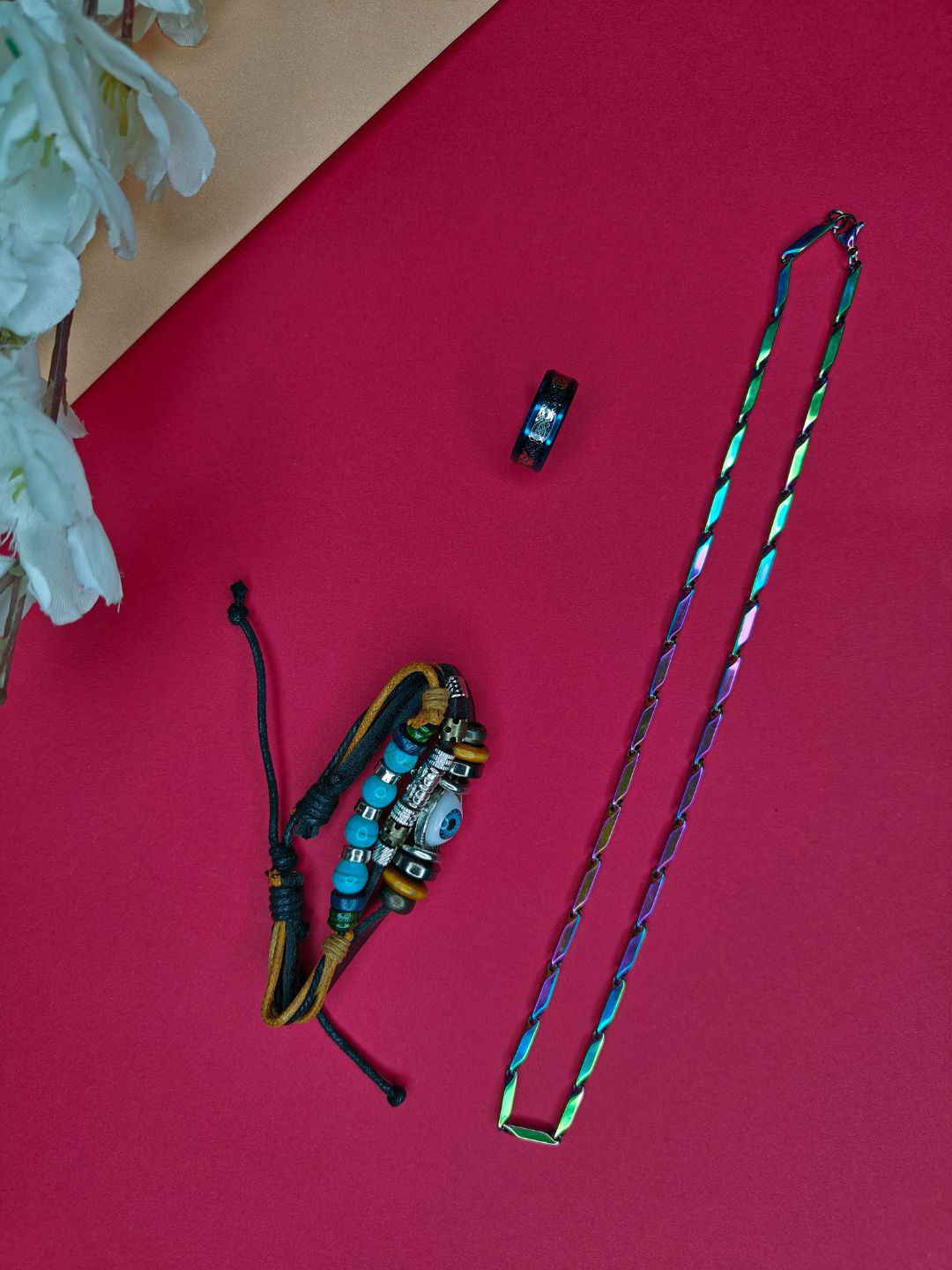 NVR Men's Valentine Special Stainless-Steel Set