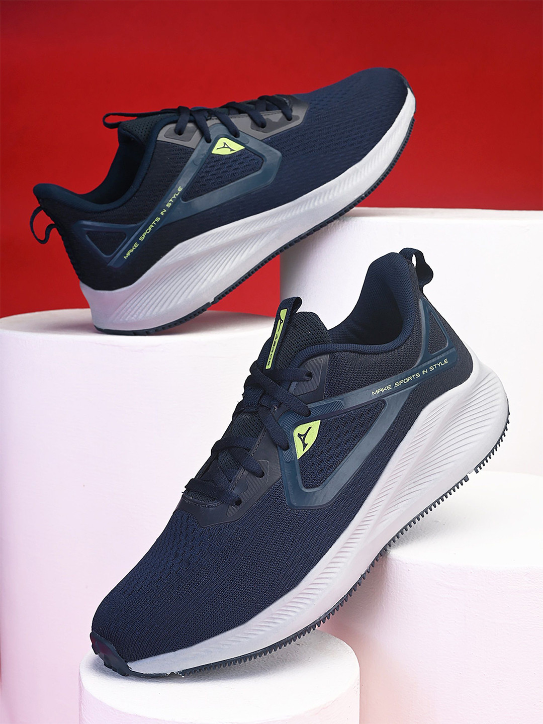 ABROS Men GROOT Mesh Lace-Ups Running Shoes