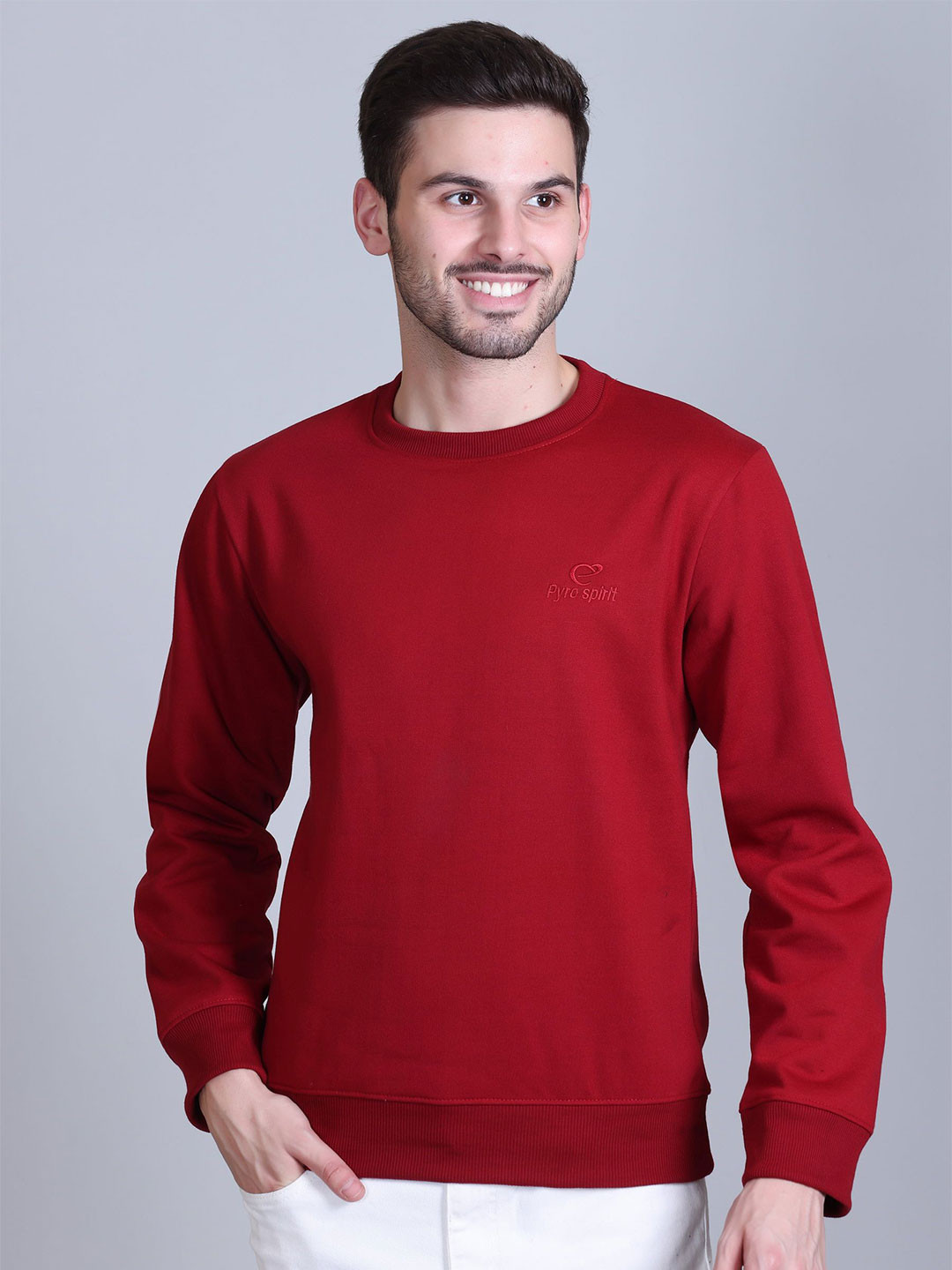 PYRO SPIRIT Men Pullover Sweatshirt