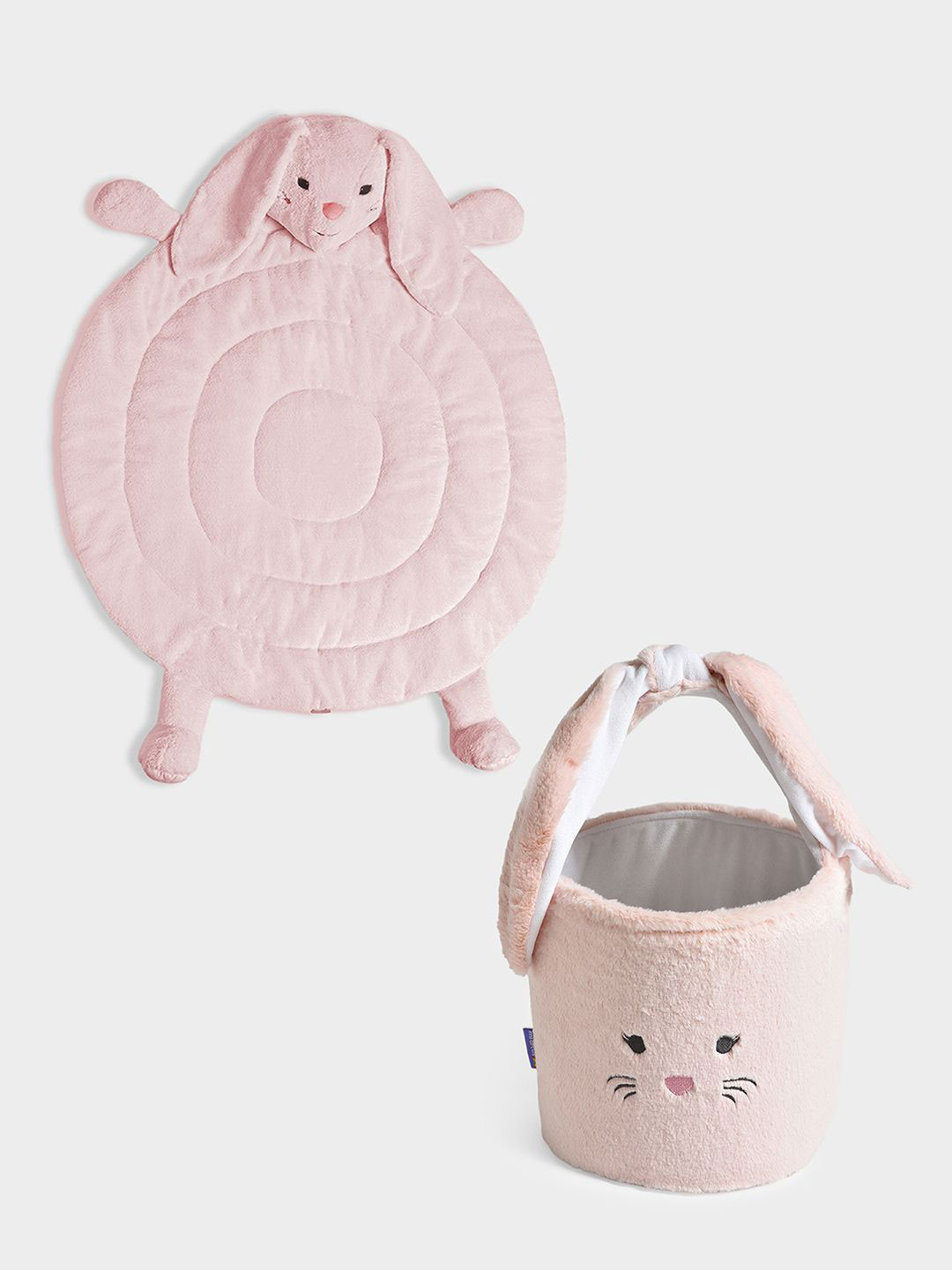 MiArcus Baby New Born Activity Play Mat & Storage Basket Essentials Gift Set Hamper