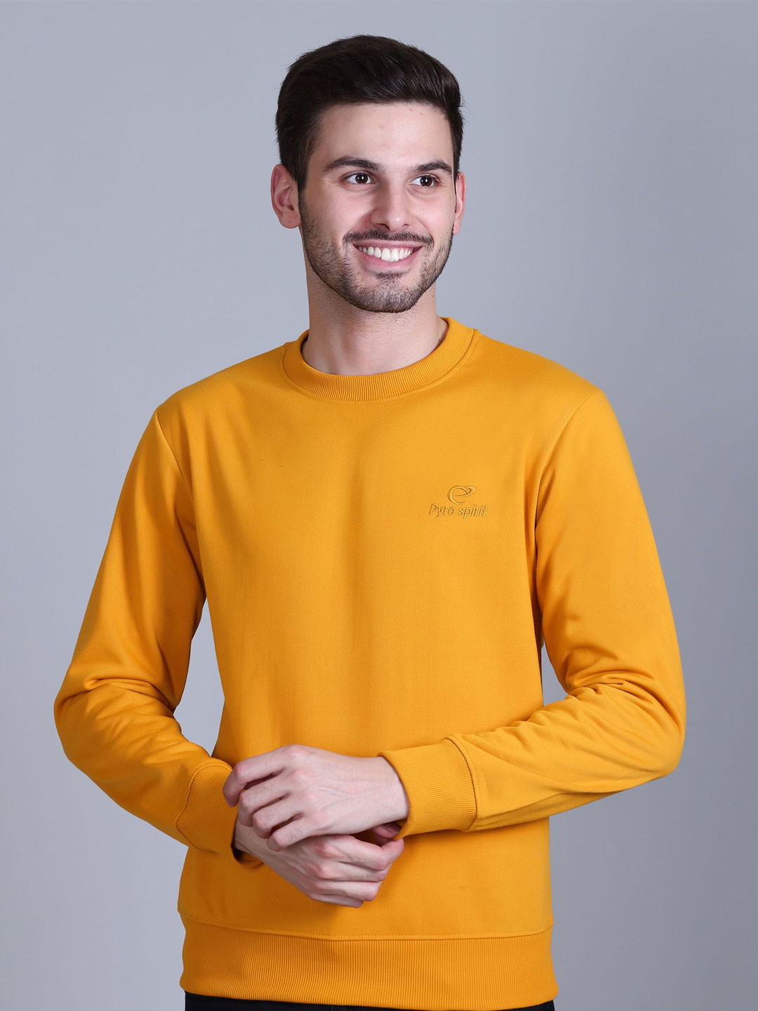 PYRO SPIRIT Men Long Sleeves Sweatshirt