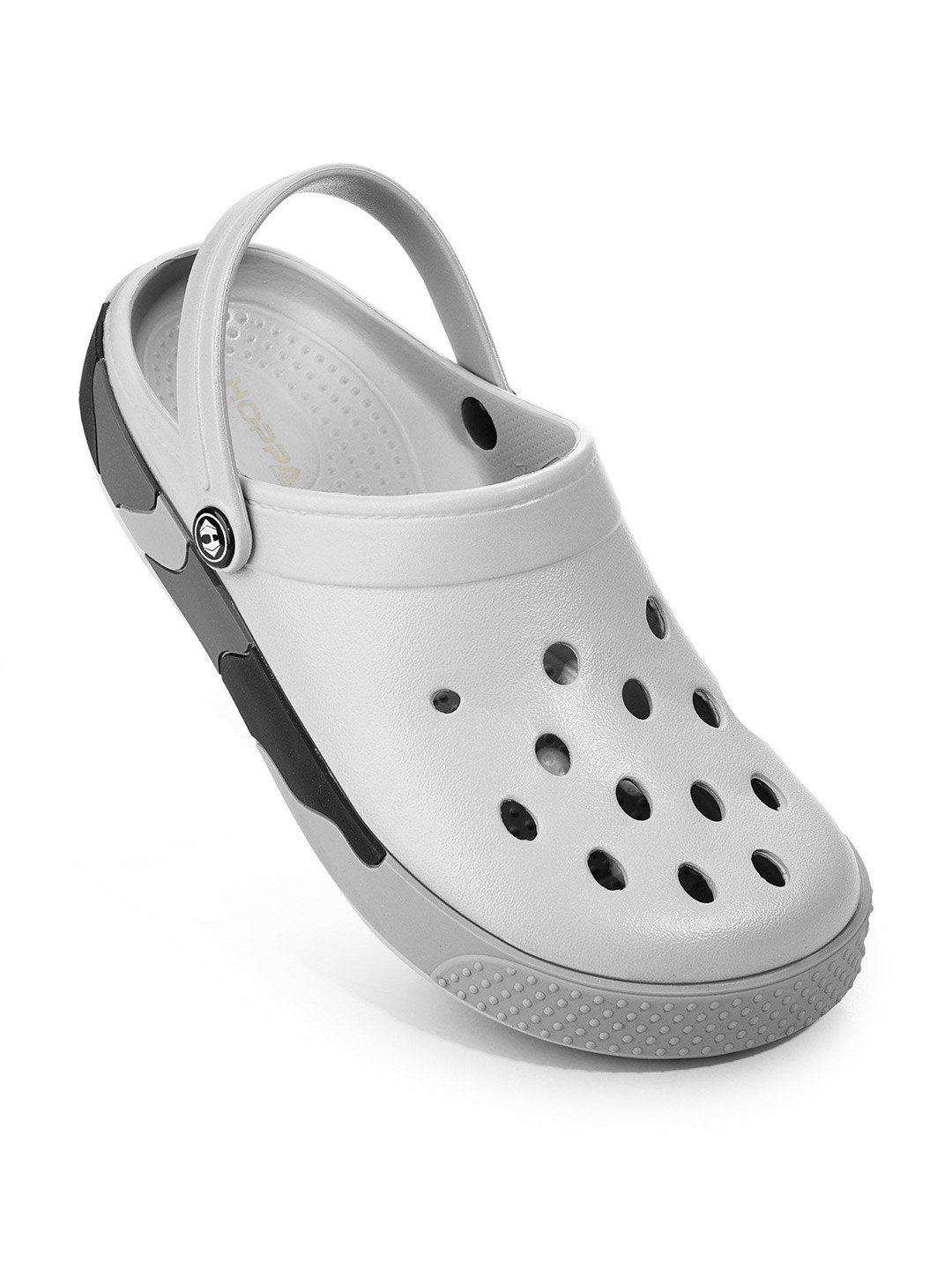 Hoppa Sneaker Toe Ice Grey Clogs Men