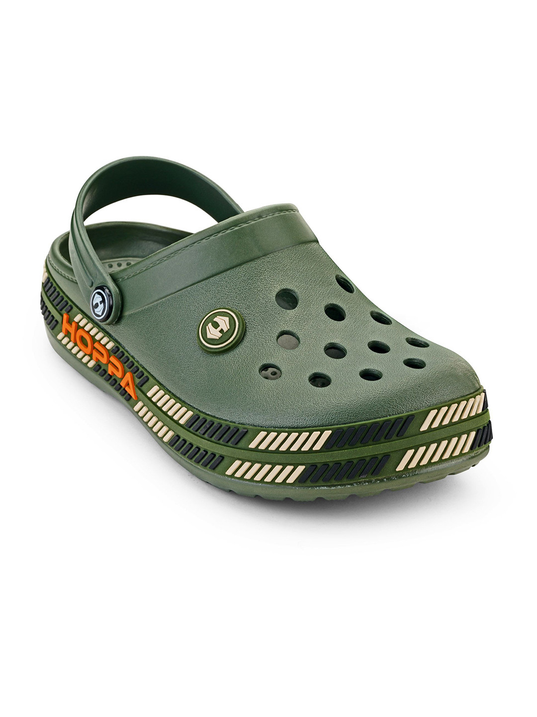 Hoppa Liner Olive Clogs Men