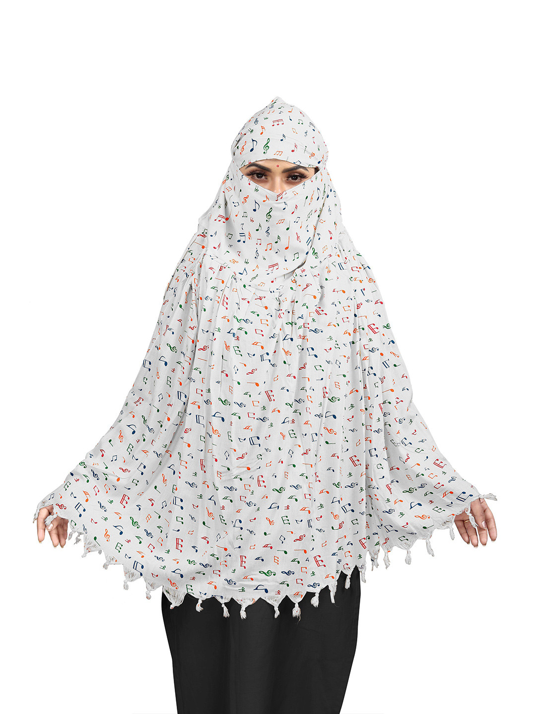 Vicharan Women Cotton Sun Light Protection Printed Scarf/Stole/Driving Dupatta