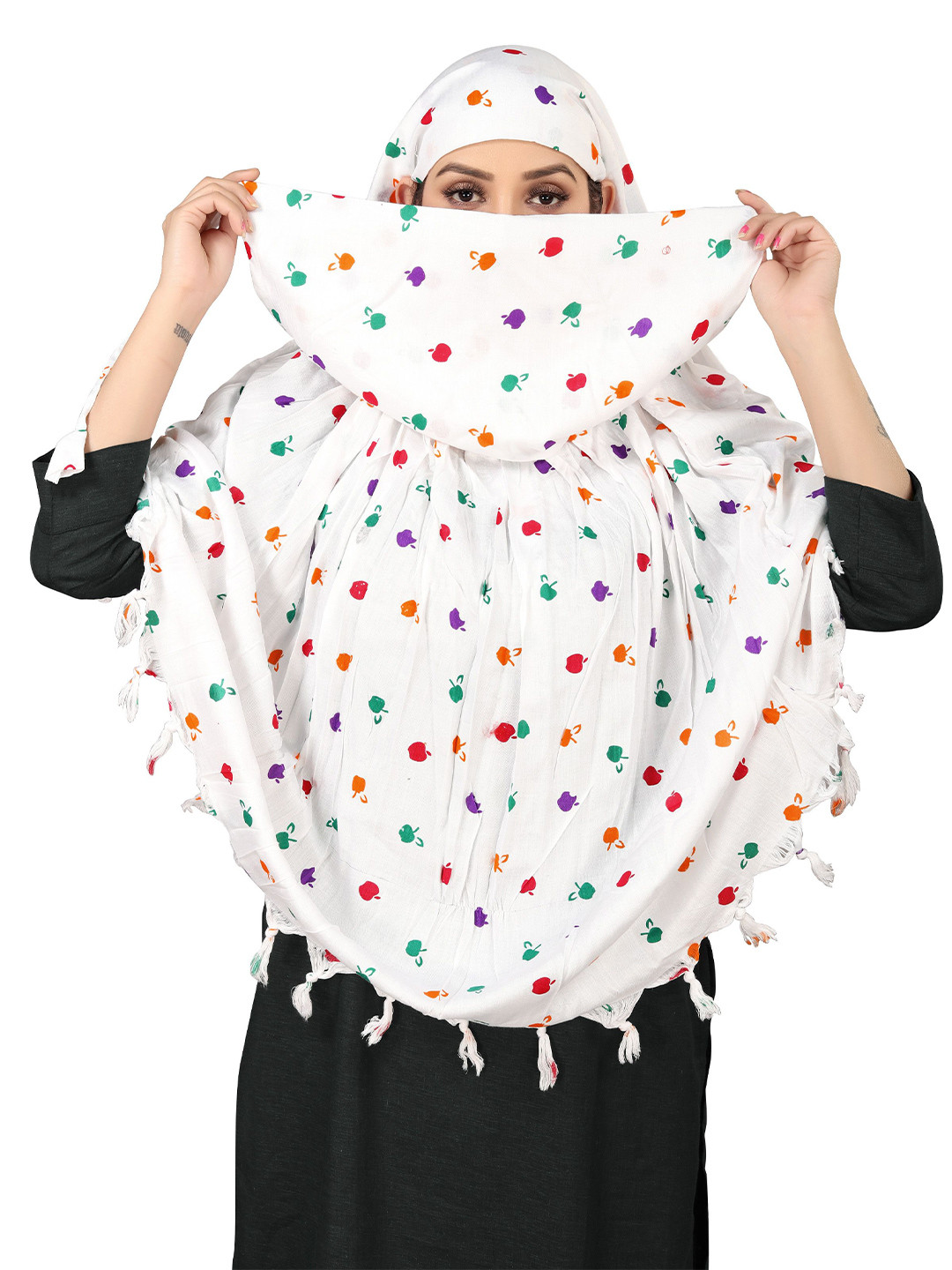 Vicharan Women Printed Scarf/Stole/Driving Dupatta