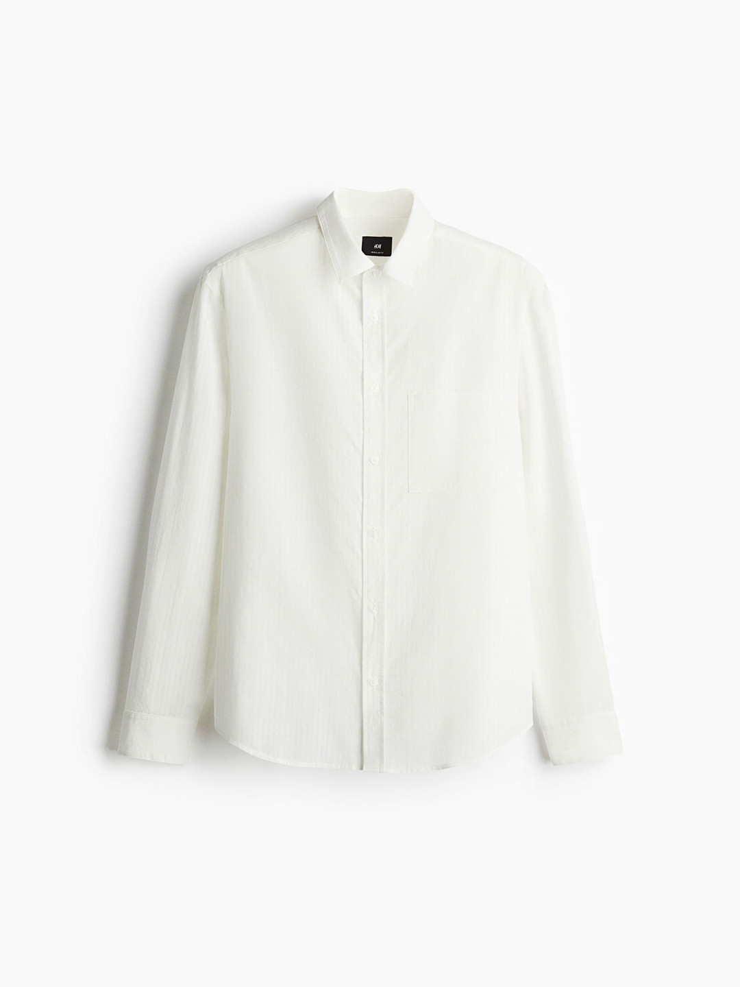 H&M Regular Fit Lyocell-Blend Shirt