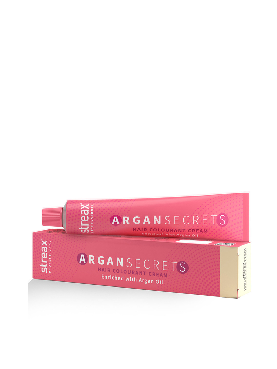 Streax Professional Argan Secret Hair Colourant Cream Colour Cutter 60g - Green